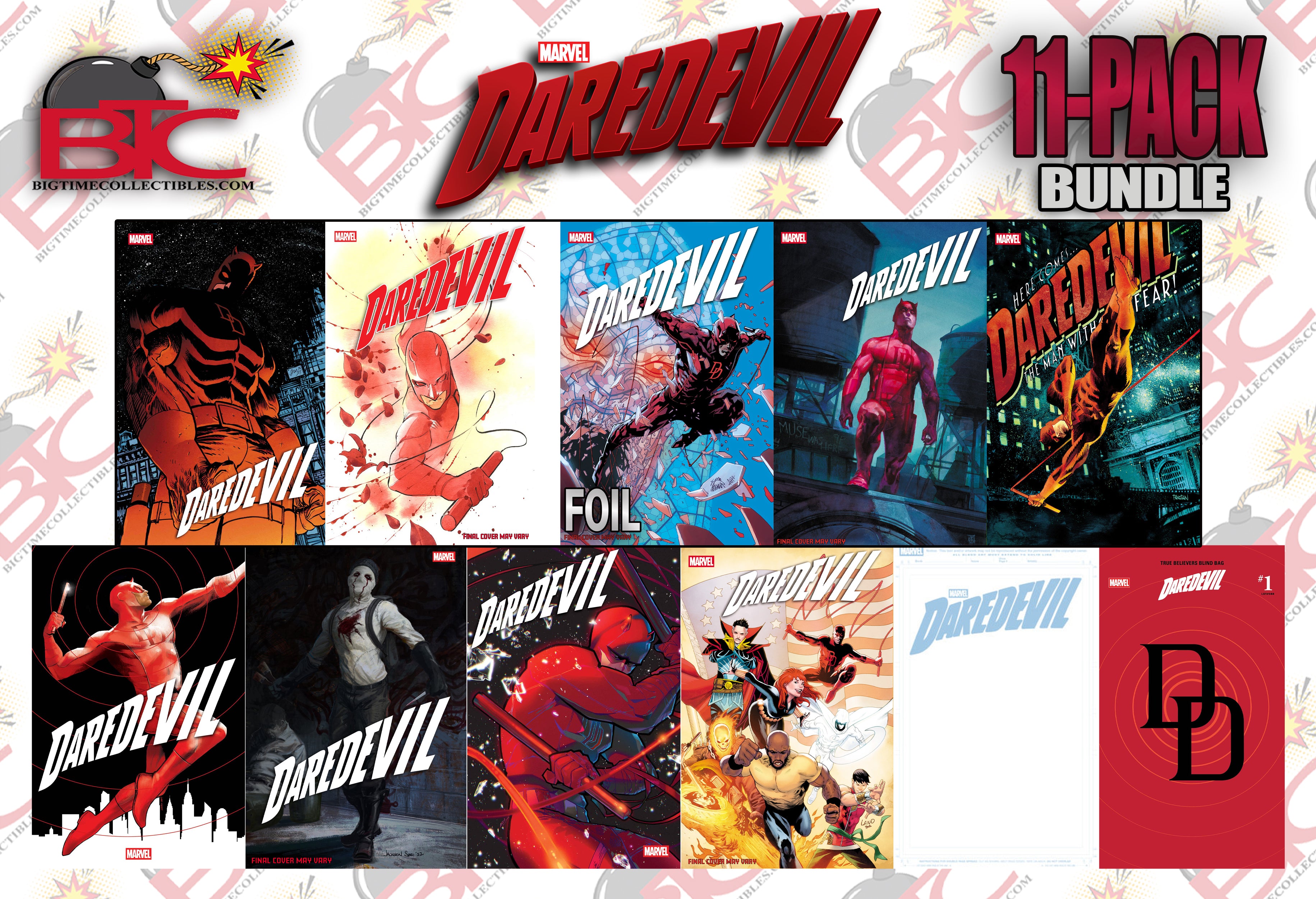 DAREDEVIL #1 11-PACK BUNDLE-- [Expected In Stock Date : 03-25-26 ]