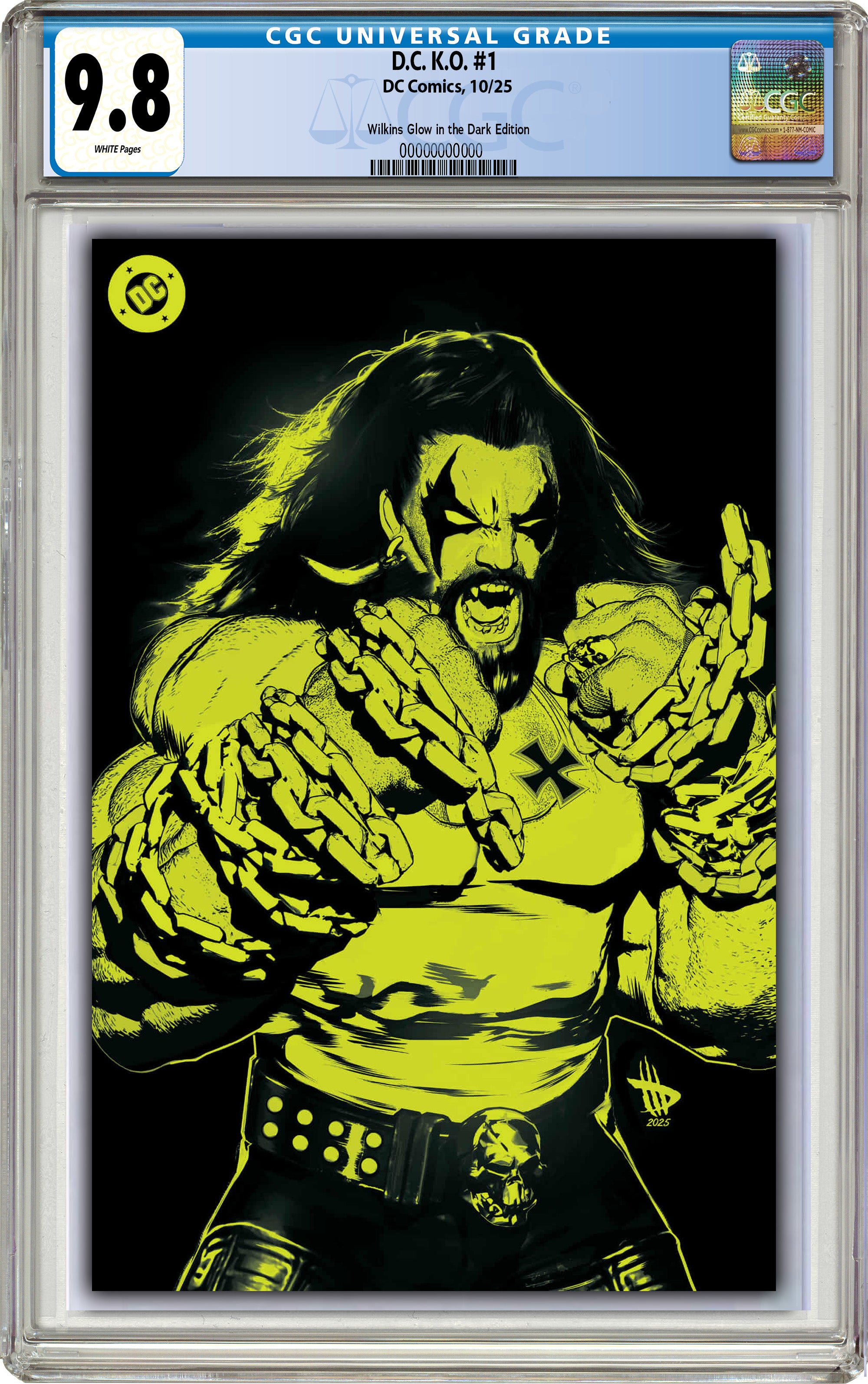 DC K.O. #1 DAVE WILKINS EXCLUSIVE VARIANT OPTIONS