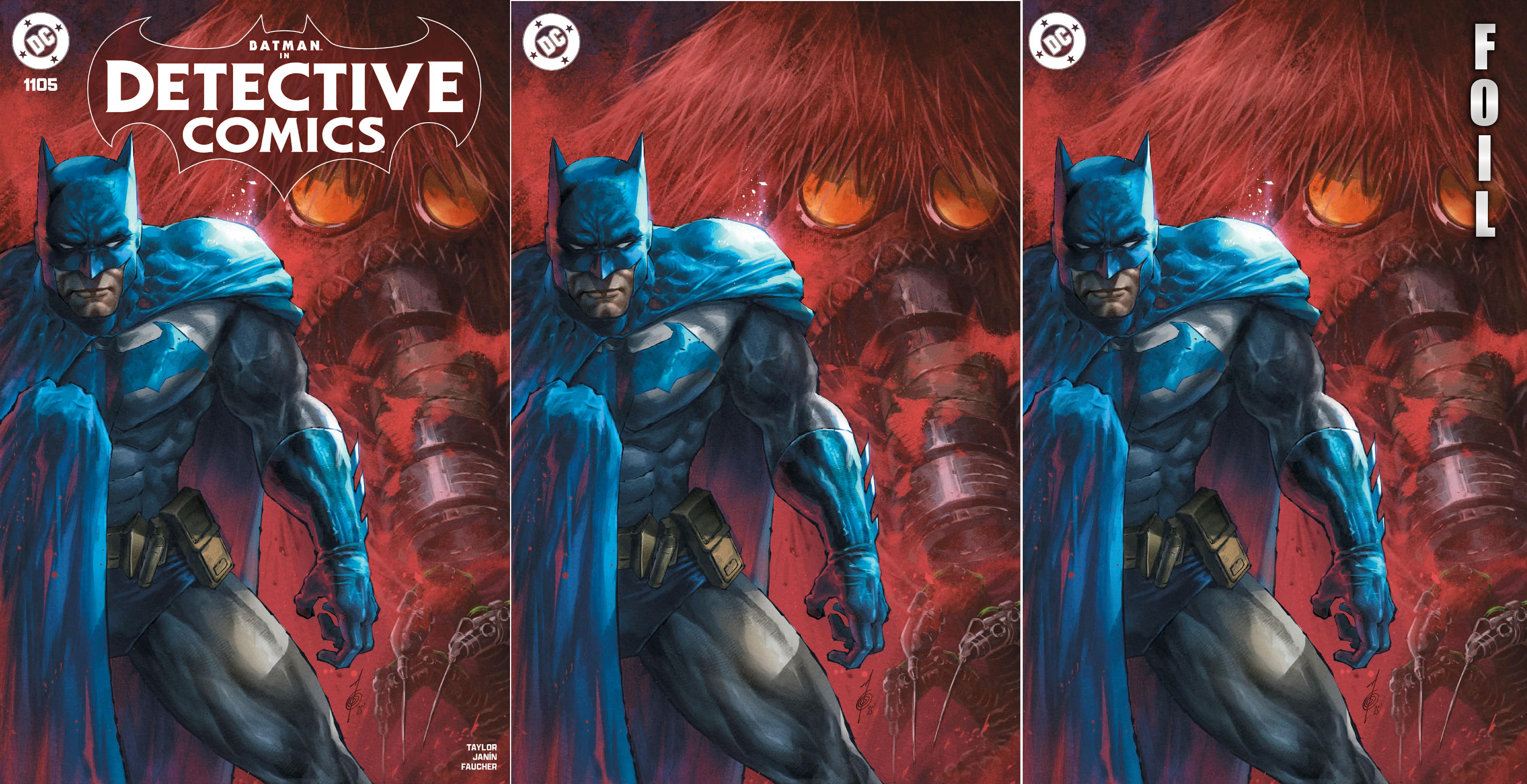 DETECTIVE COMICS #1105 ALAN QUAH EXCLUSIVE VARIANT COVERS 01-28-26