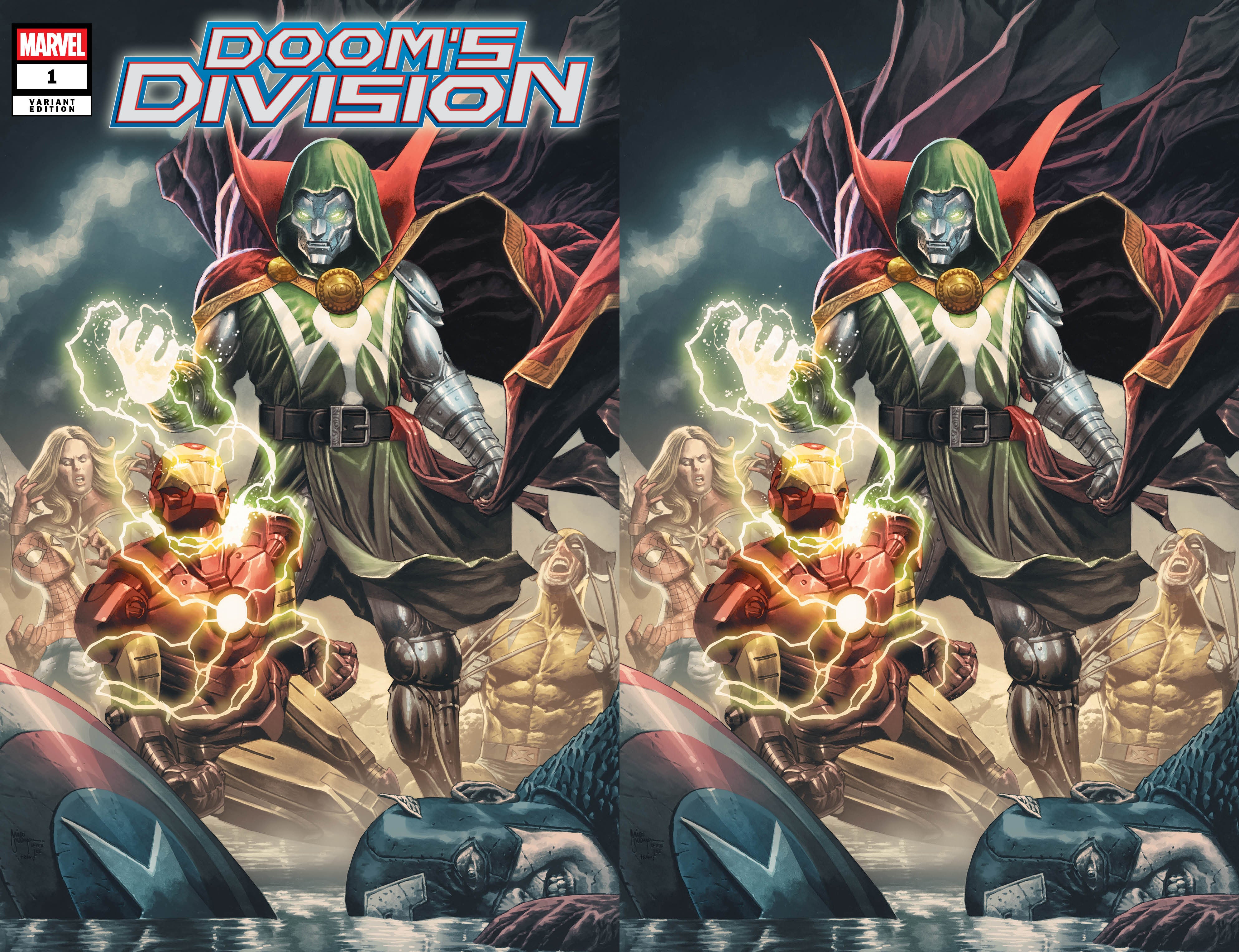 DOOM'S DIVISION #1 MICO SUAYAN C2E2 EXCLUSIVE "POWER OF DOOM!" VARIANT OPTIONS  -- [Expected In Stock Date : 03-26-25]