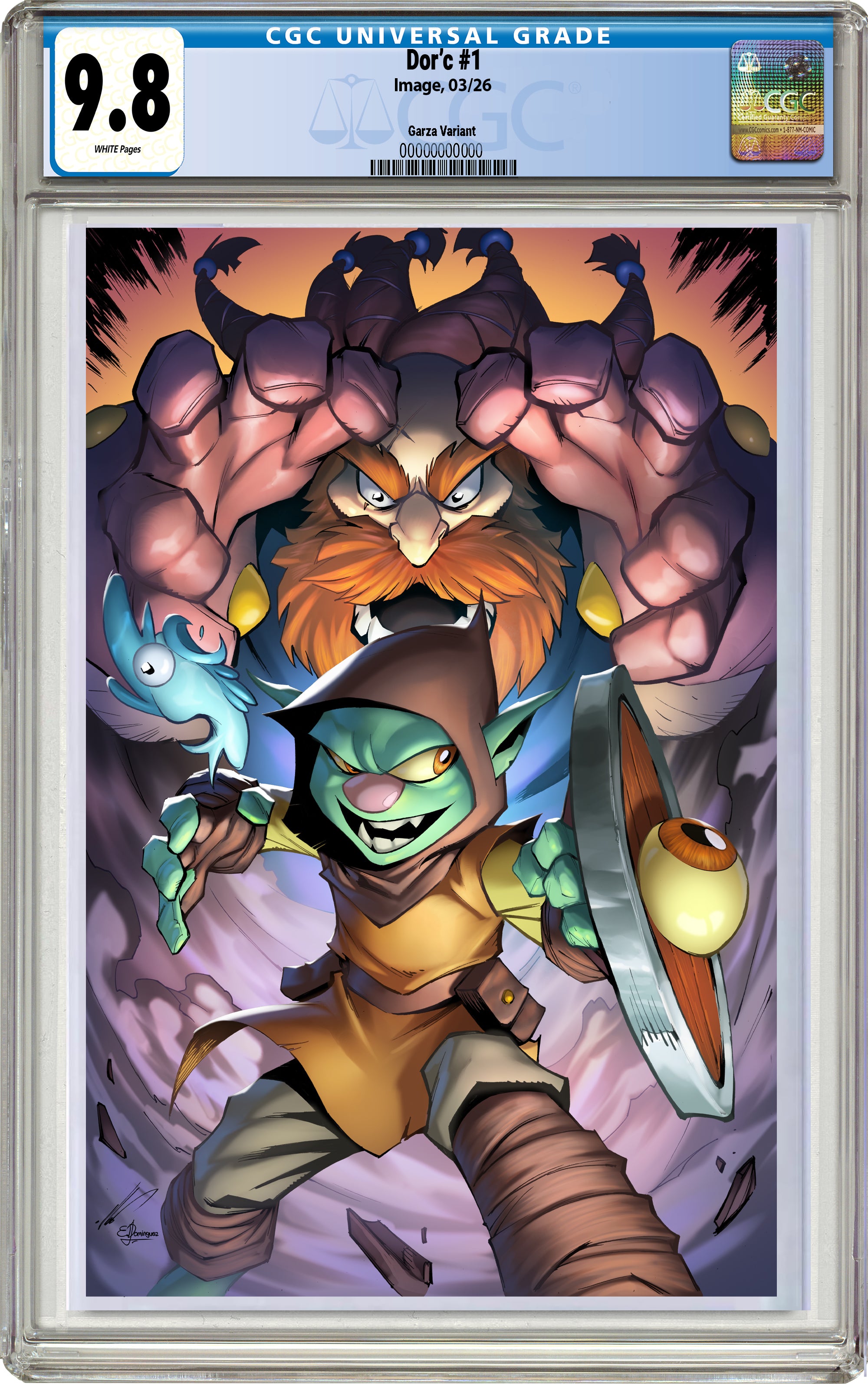 DORC #1 ALE GARZA C2E2 EXCLUSIVE VARIANT COVER (3RD PTG). 03-18-26