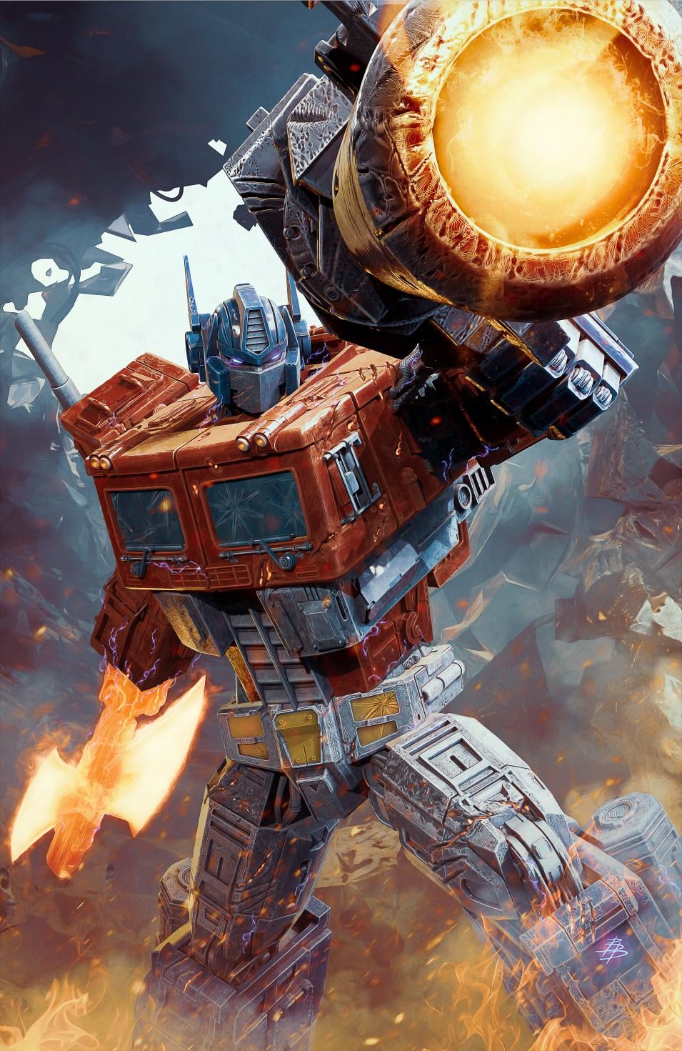 TRANSFORMERS #30 BJORN BARENDS MEGACON VIRGIN FOIL EDITION  (I42)