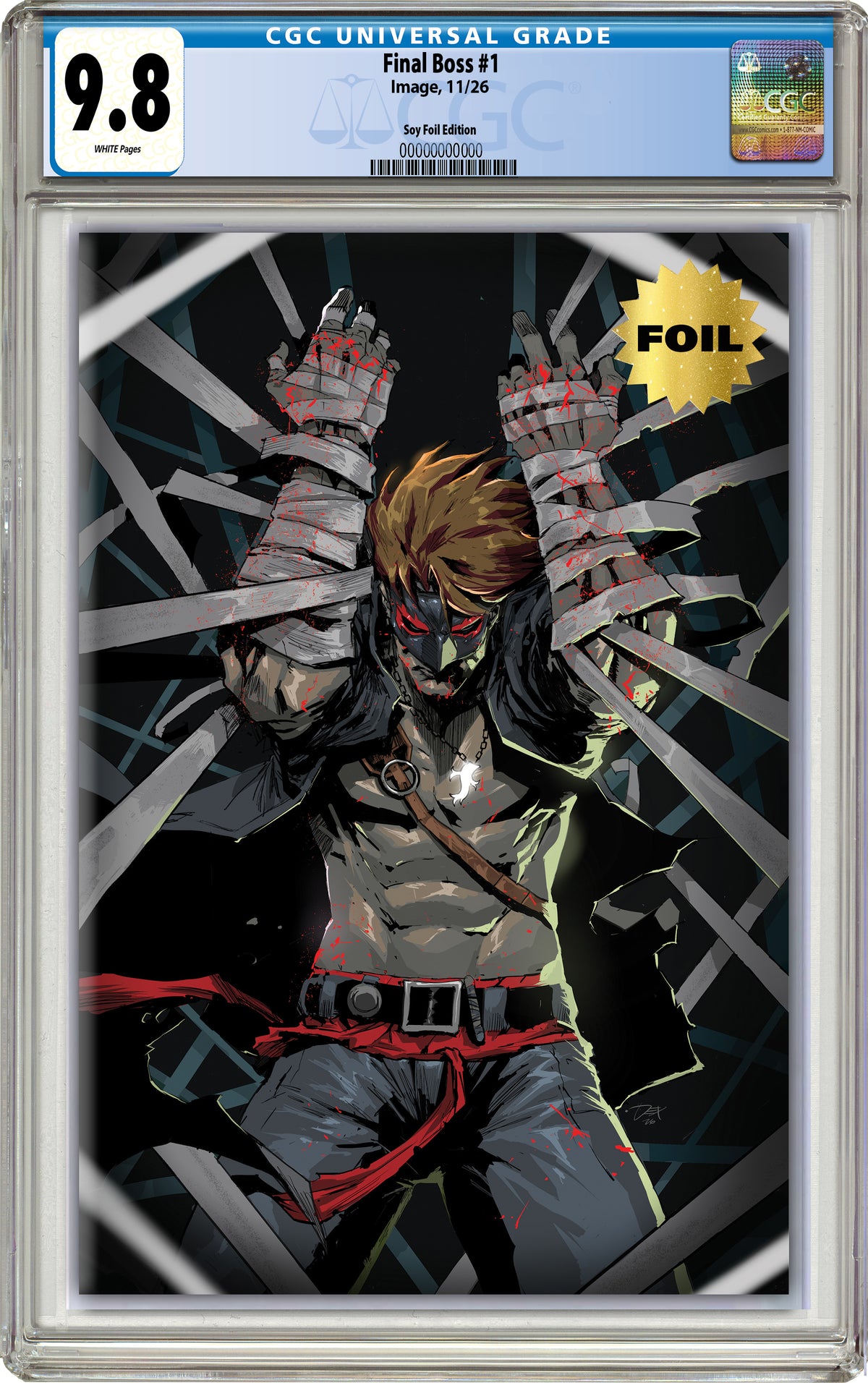 FINAL BOSS #10 DEXTER SOY NYCC FOIL EDITION