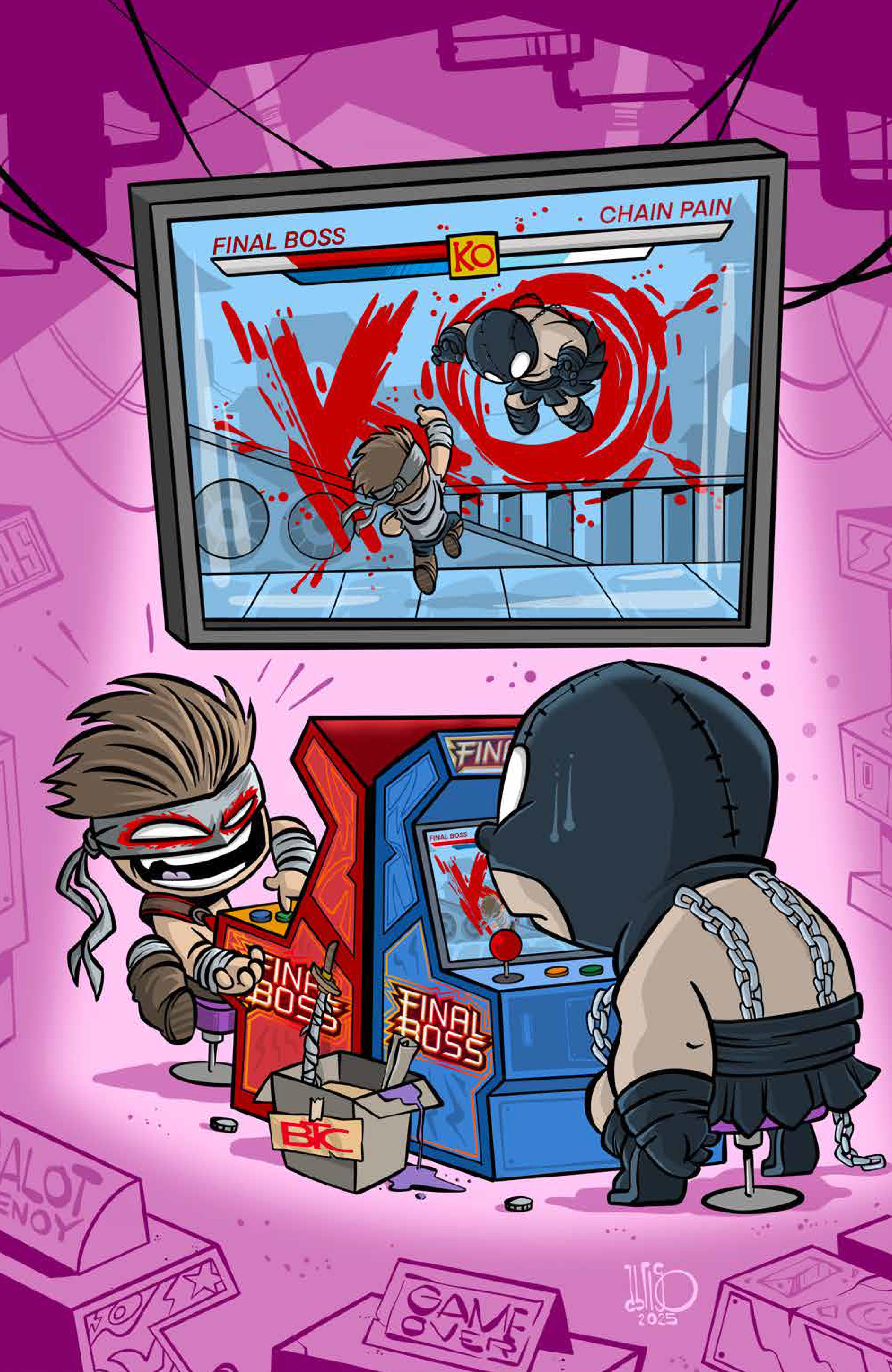 FINAL BOSS #1 FREELY ABRIGO SGCC EXCLUSIVE VARIANT COVER