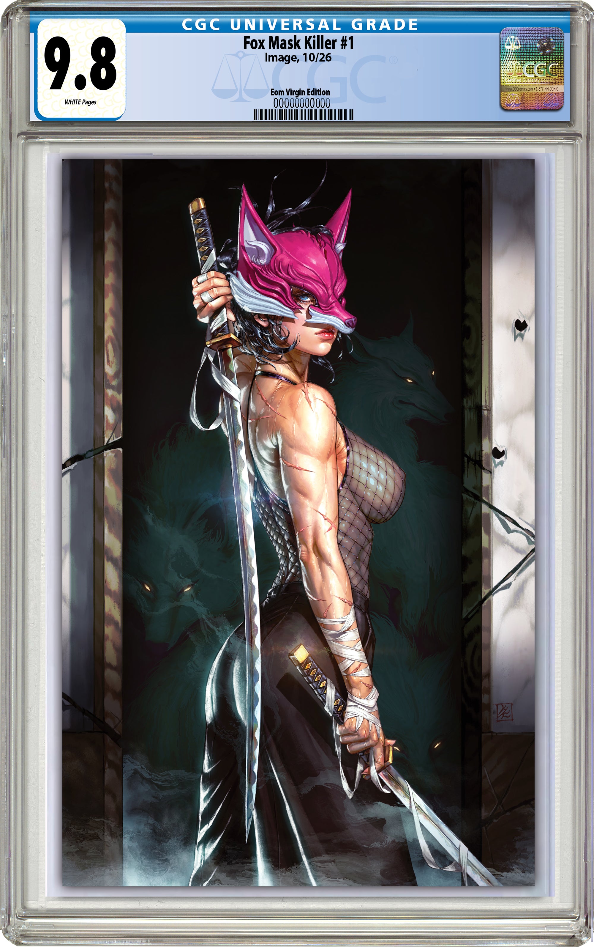 EXQUISITE CORPSES FOX MASK KILLER #1 KYUYONG EOM NYCC EXCLUSIVE VARIANT COVERS