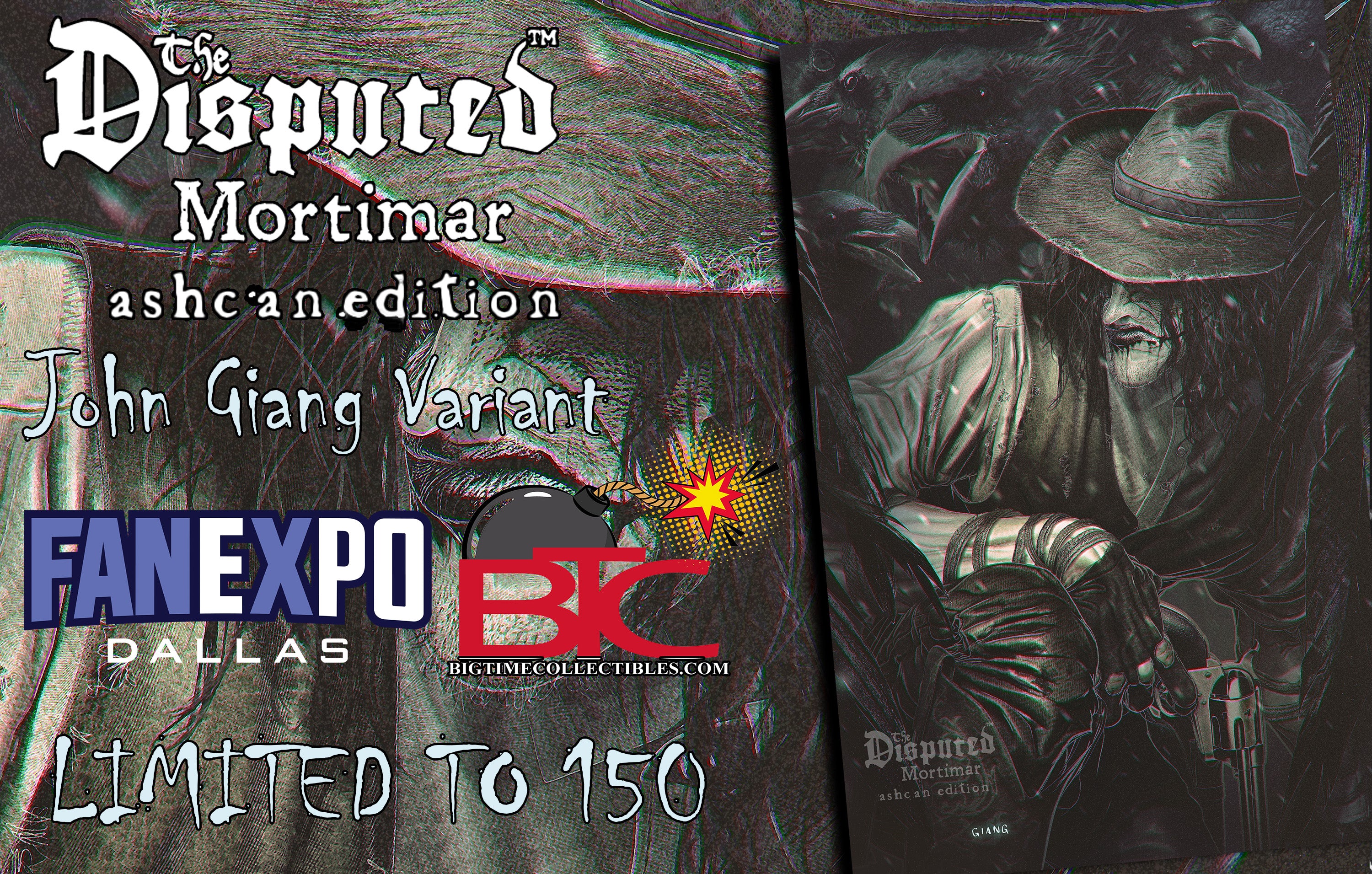 DISPUTED: MORTIMAR ASHCAN EDITION JOHN GIANG FANEXPO DALLAS EXCLUSIVE OPTIONS