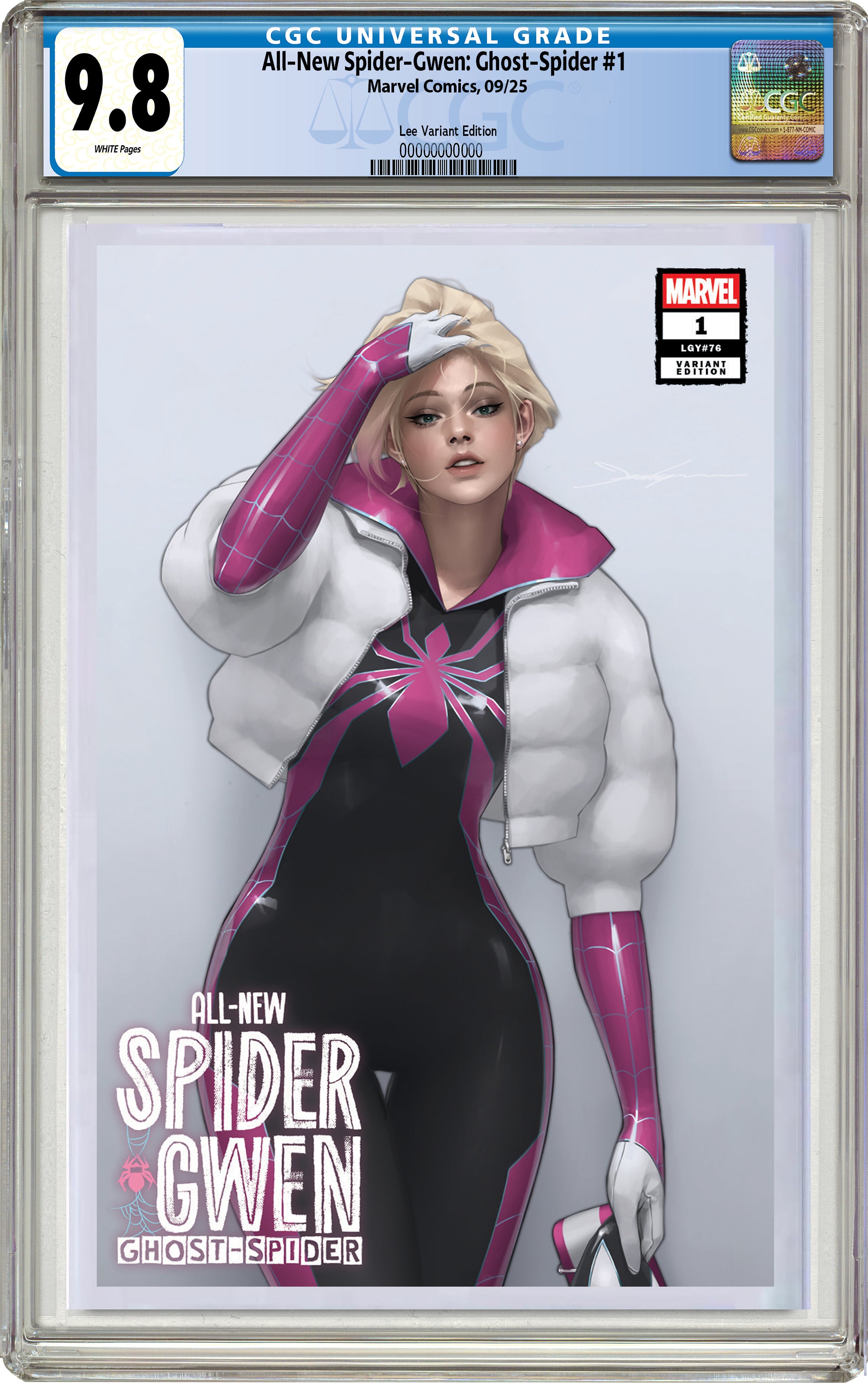 ALL-NEW SPIDER-GWEN: THE GHOST-SPIDER #1 JEEHYUNG LEE FANEXPO CHICAGO EXCLUSIVE VARIANT COVER OPTIONS