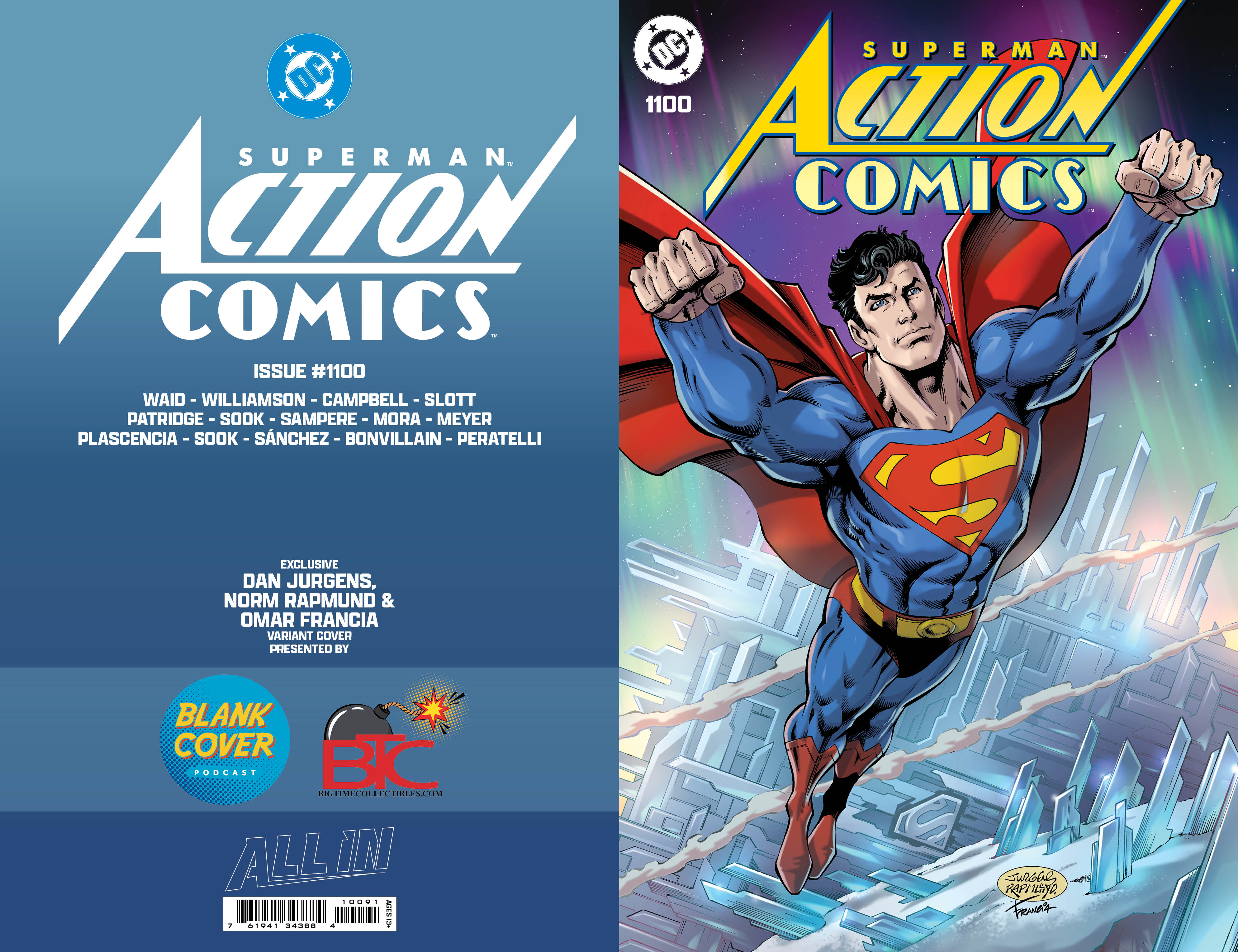 ACTION COMICS #1100 DAN JURGENS EXCLUSIVE FOIL EDITION  -- [07-22-26 ]