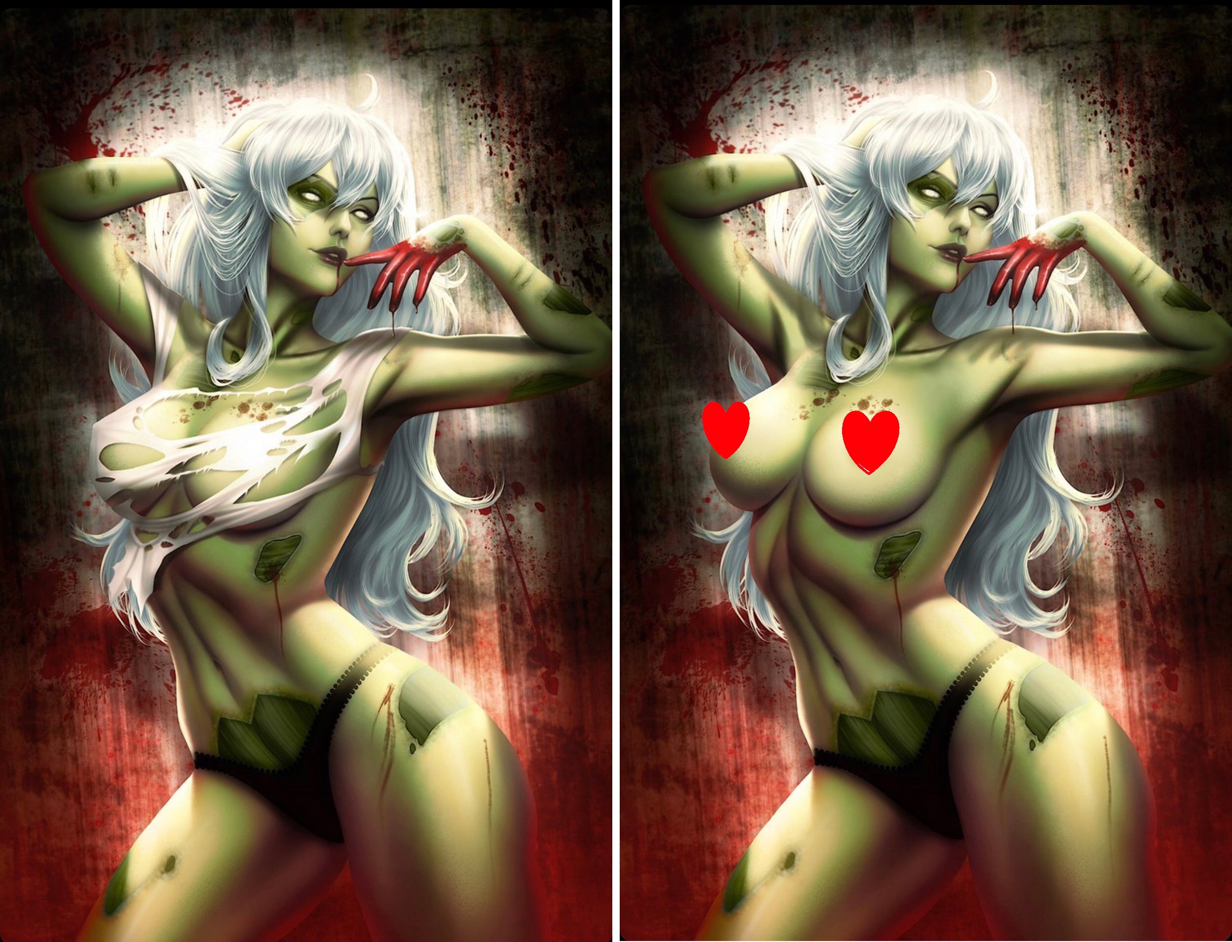 03/29/2020 ZOMBIE TRAMP ONGOING #69 DIVINE IMMORTALITY EXCLUSIVE RISQUE SET LIMITED TO 200 SETS (I31)