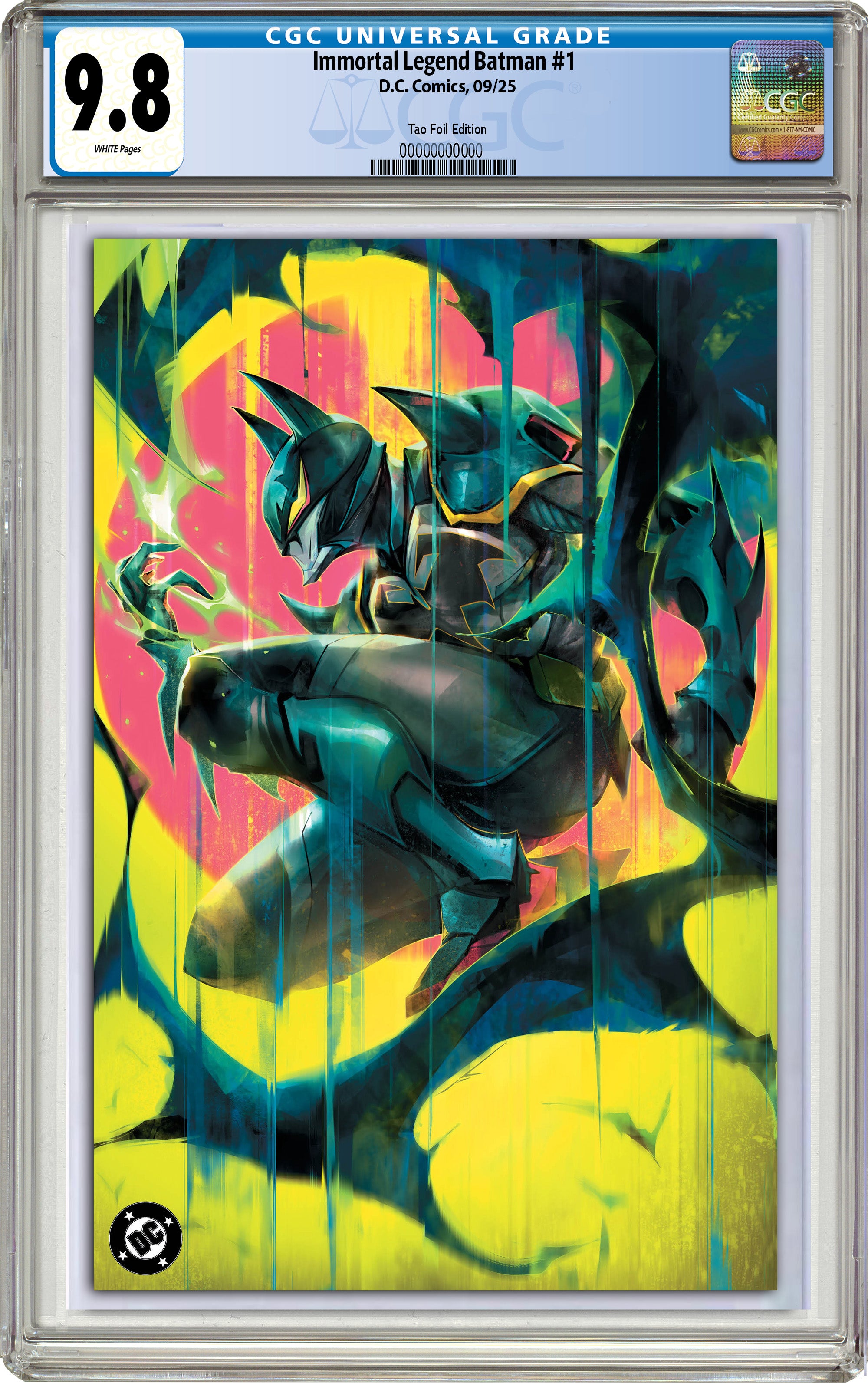 IMMORTAL LEGEND BATMAN #1 IVAN TAO NYCC EXCLUSIVE FOIL EDITION OPTIONS