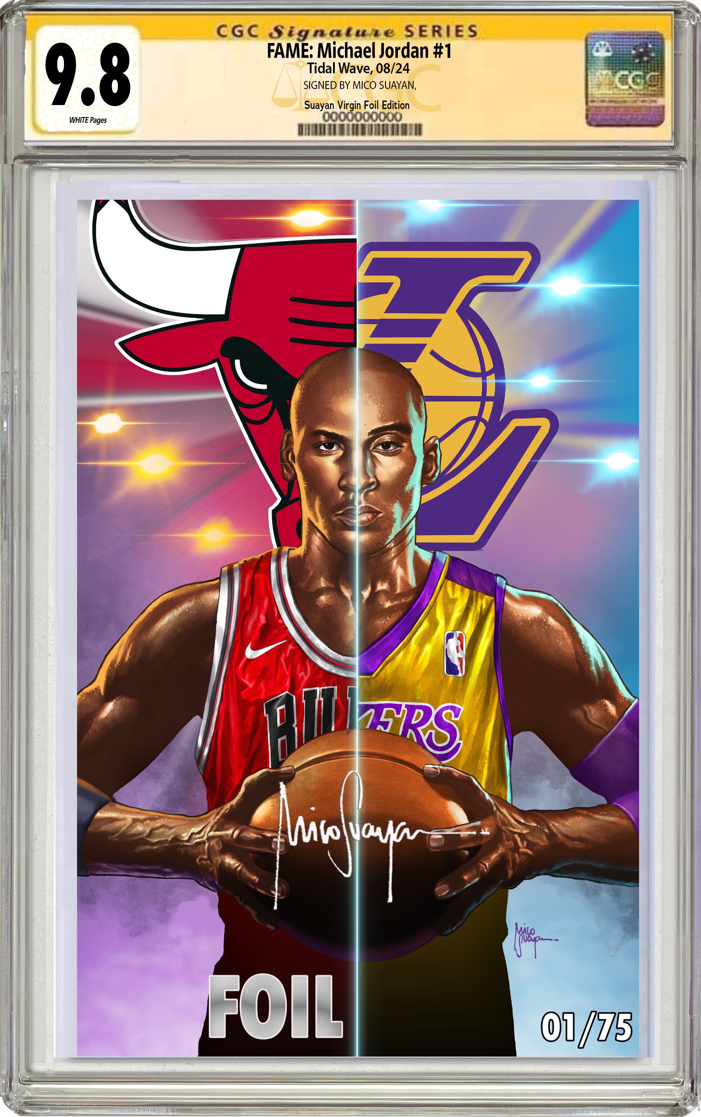 MICHAEL JORDAN #1 MICO SUAYAN NYCC EXCLUSIVE GOAT SERIES