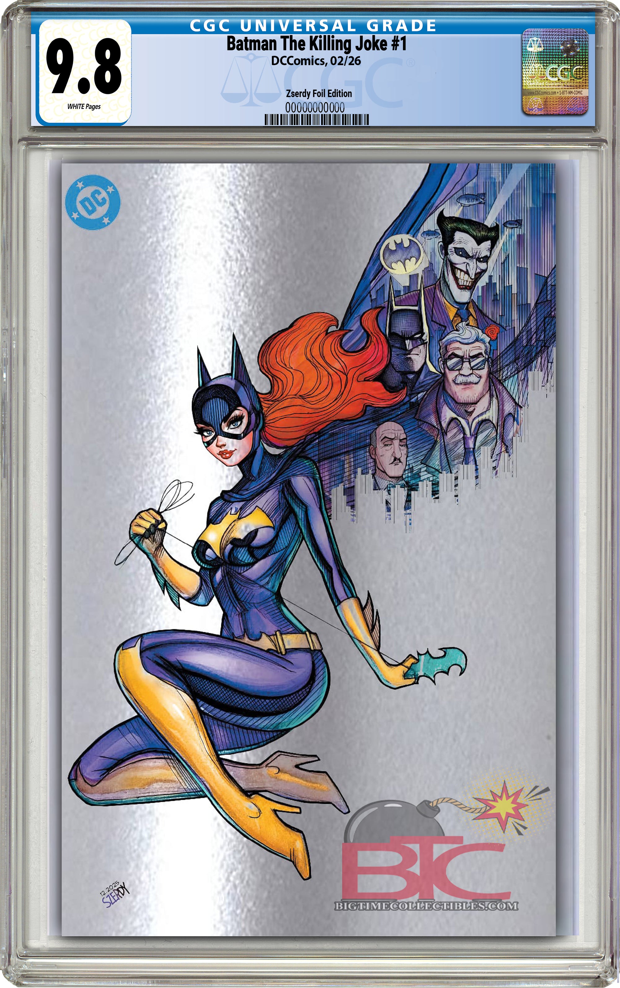 BATMAN THE KILLING JOKE #1 NATHAN SZERDY EXCLUSIVE VARIANT COVERS -- [