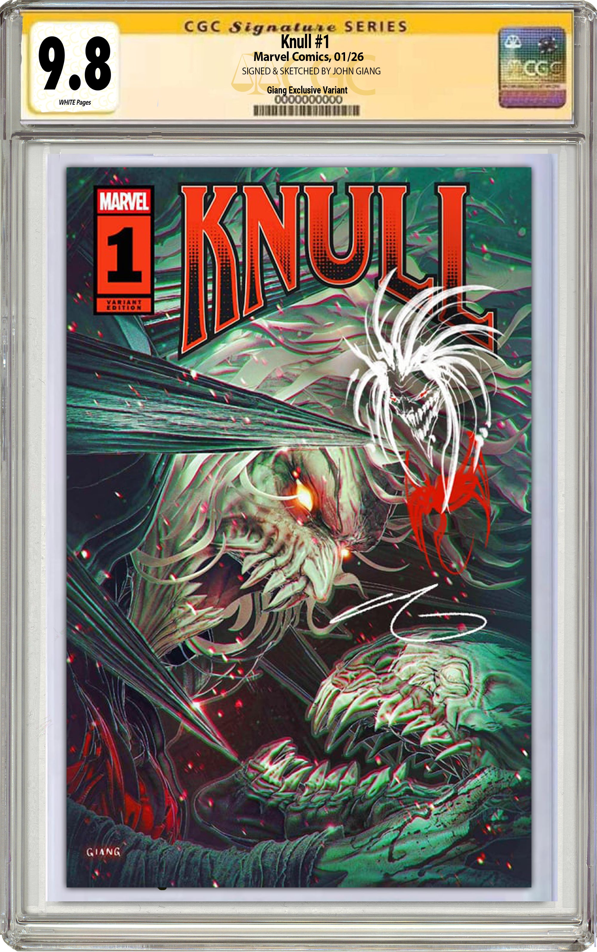 KNULL #1 JOHN GIANG FANEXPO NEW ORLEANS EXCLUSIVE VARIANT COVERS -- [Expected In Stock Date : 01-14-26]