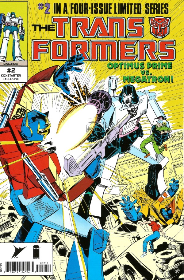 TRANSFORMERS #2 KICKSTARTER EXCLUSIVE VARIANT COVERS