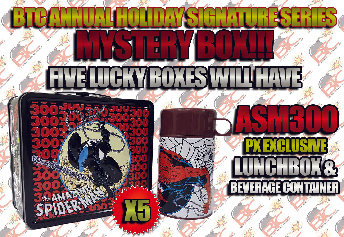 THE ANNUAL BTC HOLIDAY SIGNATURE SERIES MYSTERY BOX!!! LIMITED TO 150 BOXES