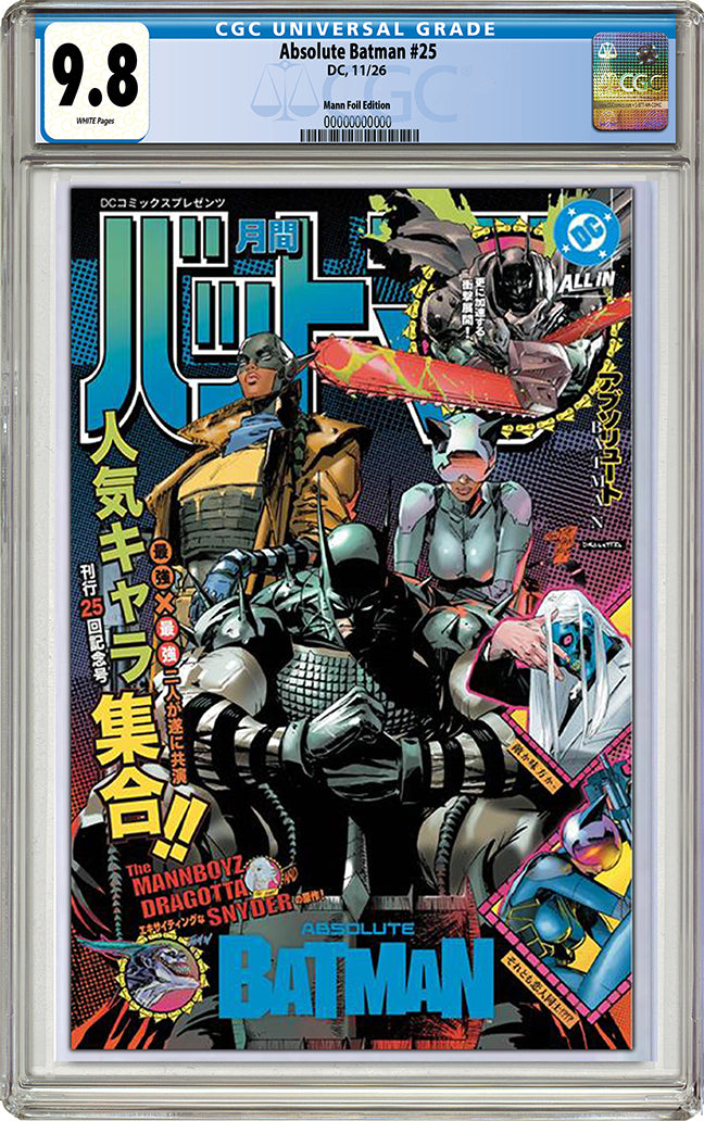 ABSOLUTE BATMAN #25 CVR L CLAY MANN FOIL VAR -- [10-28-26 ]
