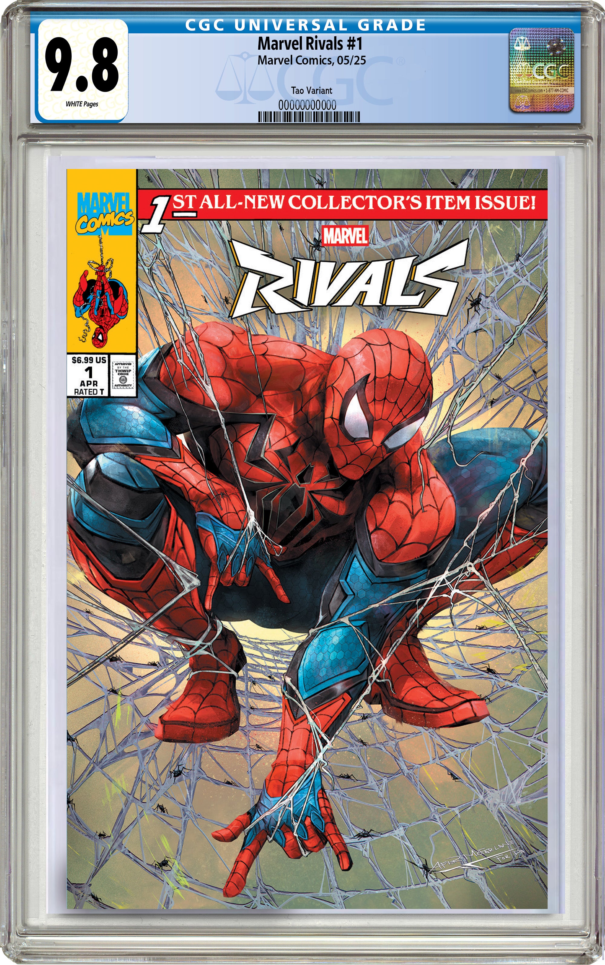 MARVEL RIVALS #1  IVAN TAO C2E2 EXCLUSIVE HOMAGE VARIANT OPTIONS 04-02-25