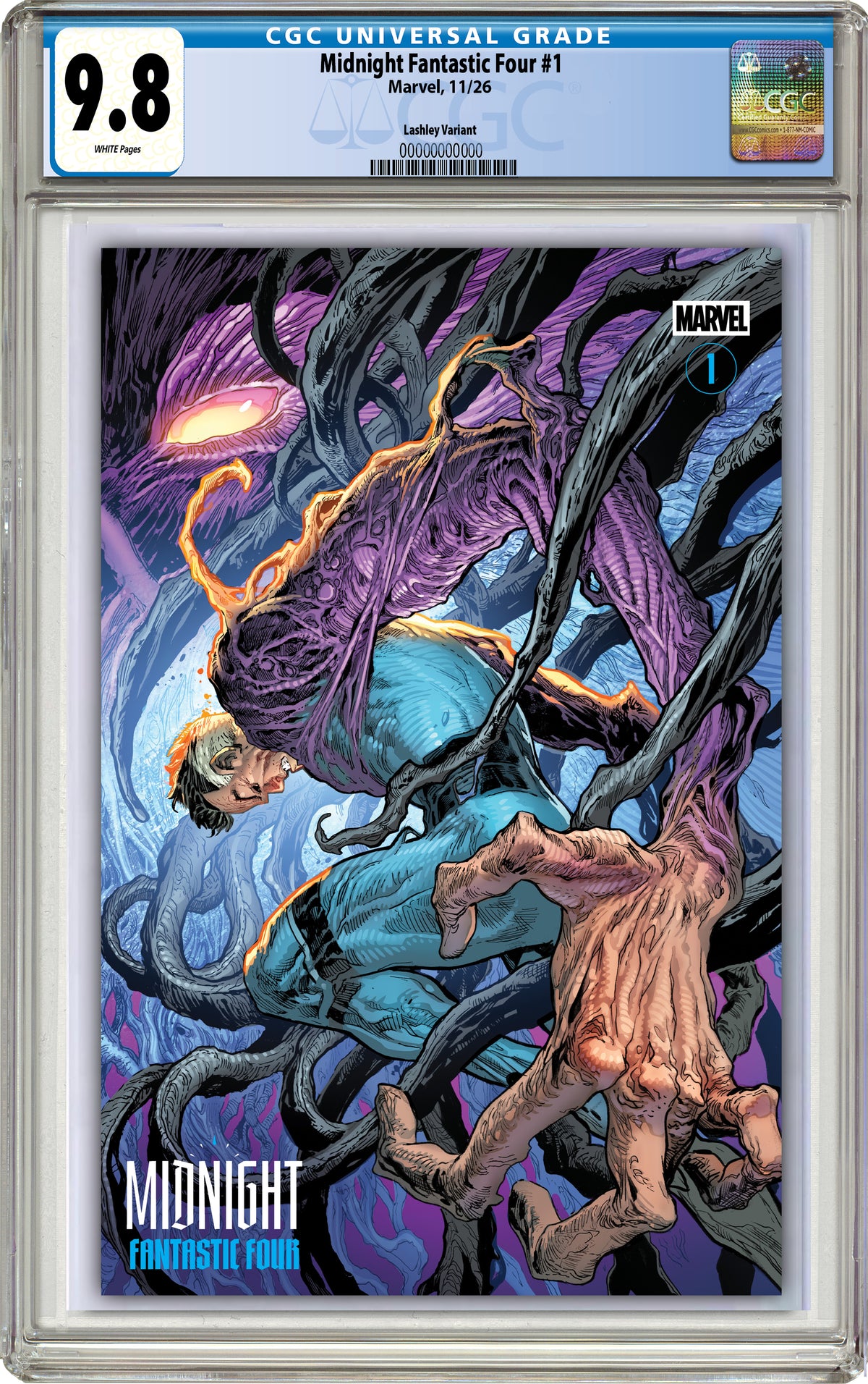 MIDNIGHT FANTASTIC FOUR #1 KEN LASHLEY NYCC EXCLUSIVE VARIANT COVERS -- [10-07-26 ]