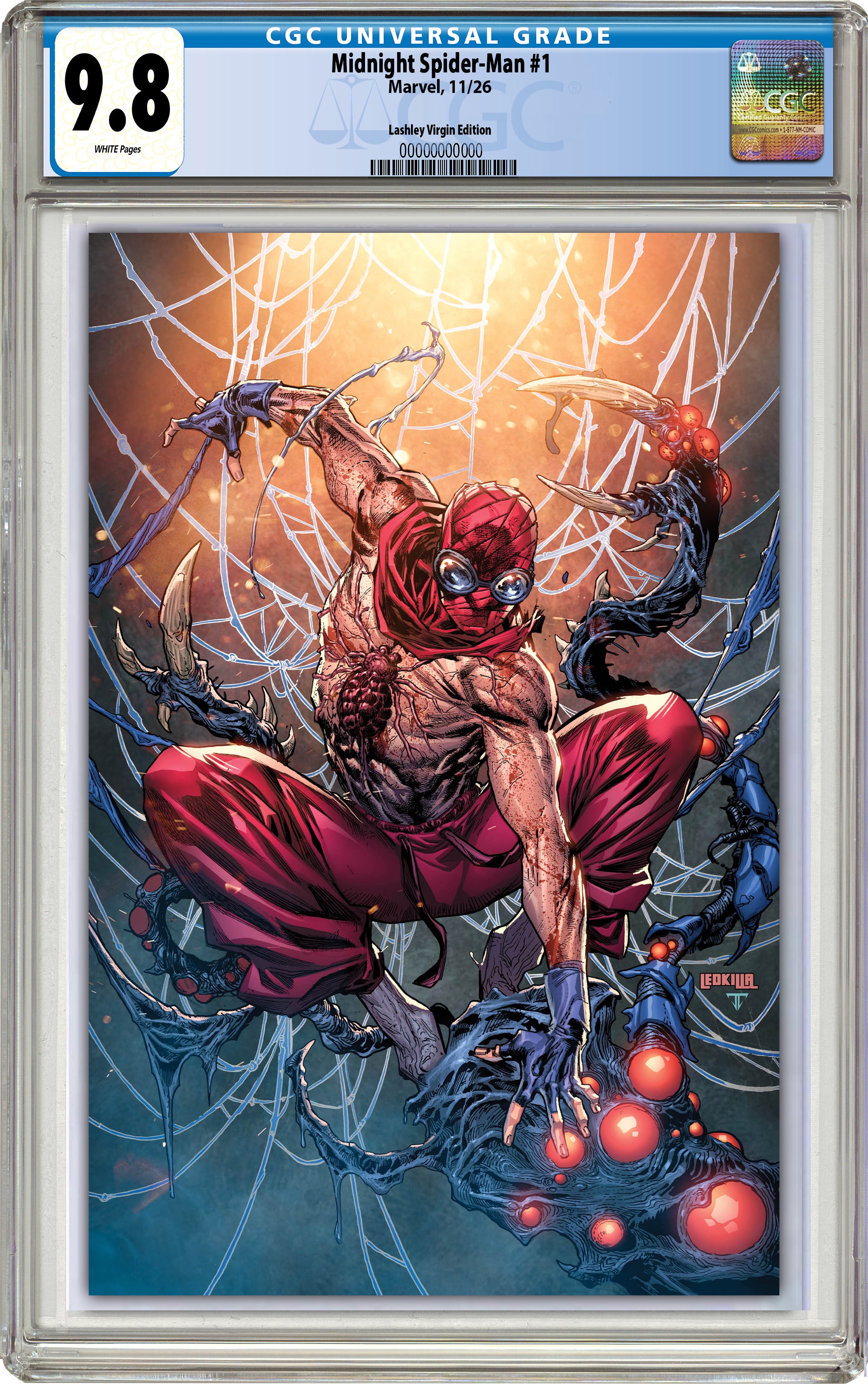 MIDNIGHT SPIDER-MAN #1 KEN LASHLEY NYCC EXCLUSIVE VARIANT COVERS