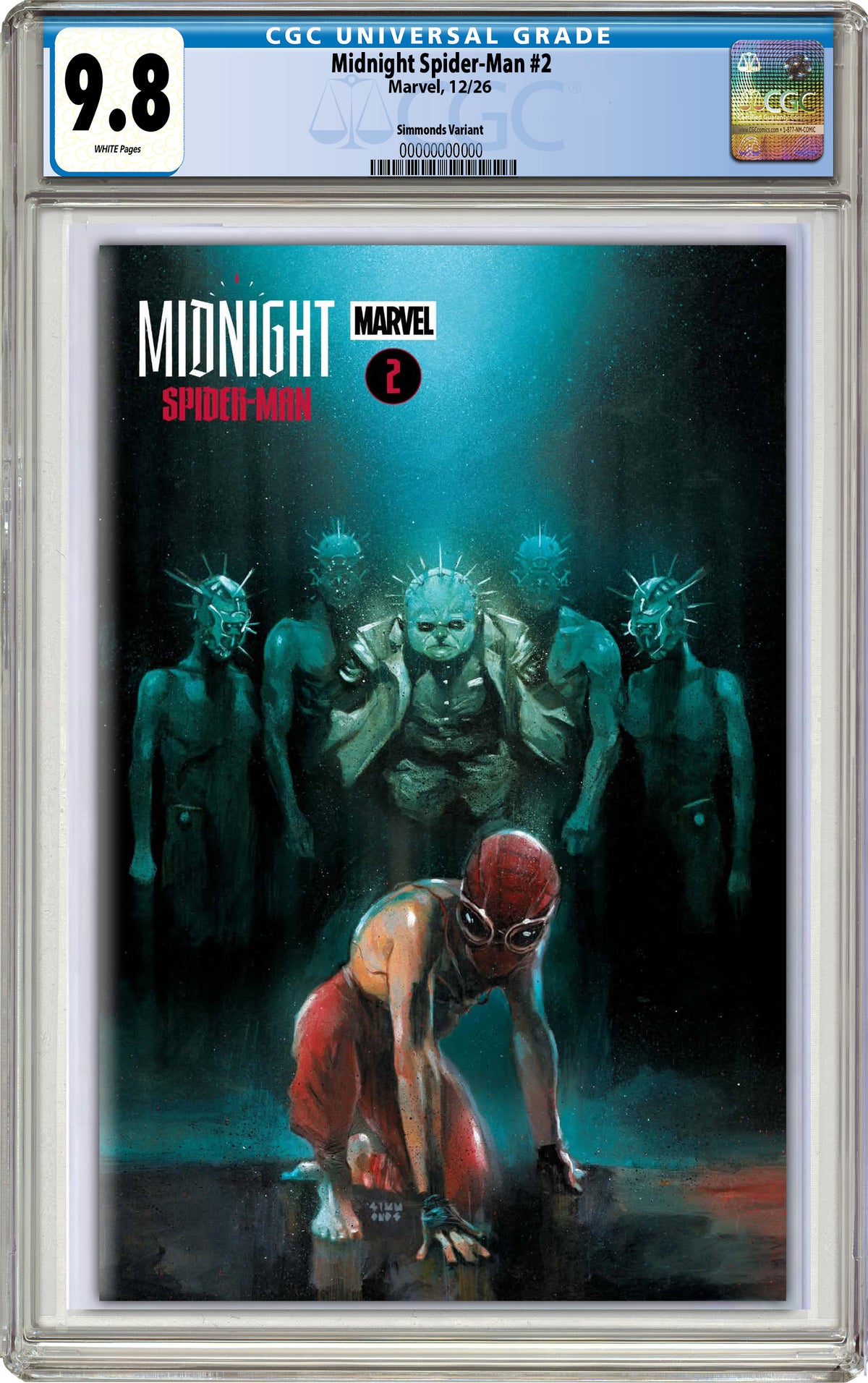 MIDNIGHT SPIDER-MAN #2 MARTIN SIMMONDS EXCLUSIVE VARIANT COVERS