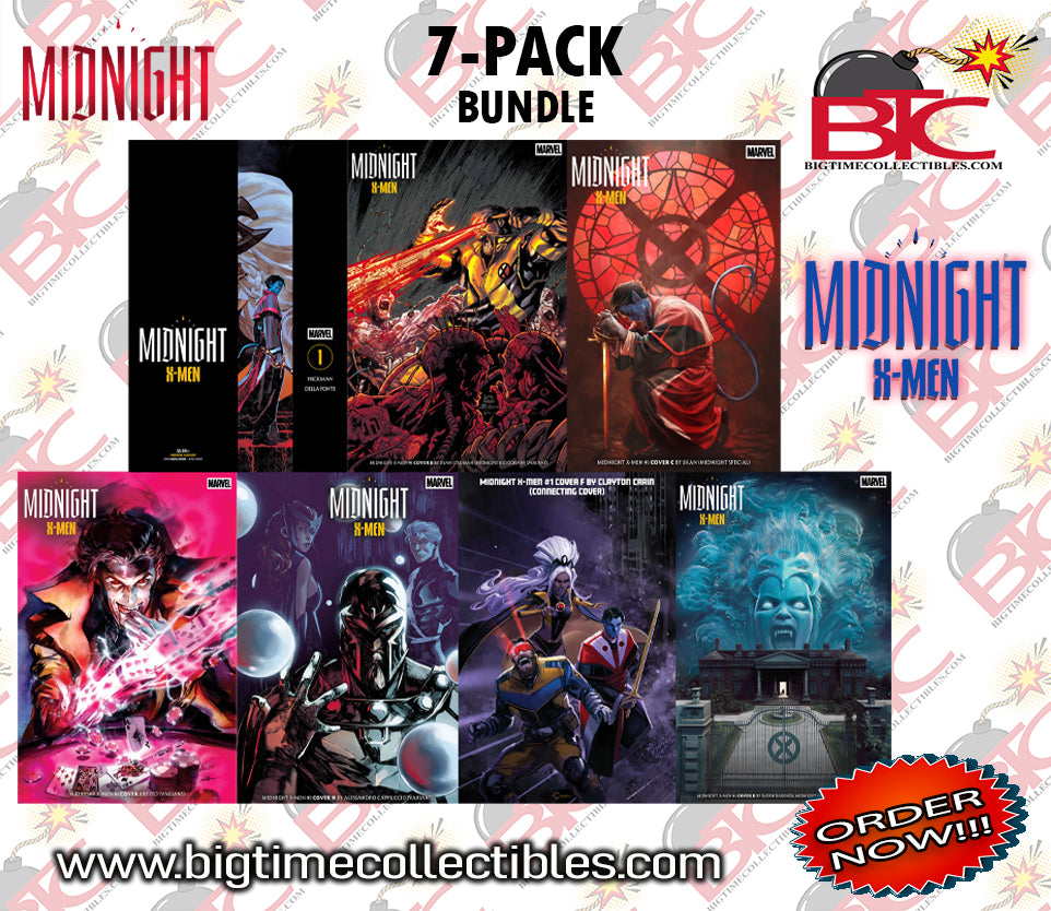 MIDNIGHT X-MEN #1 7-PACK BUNDLE -- [10-07-26 ]