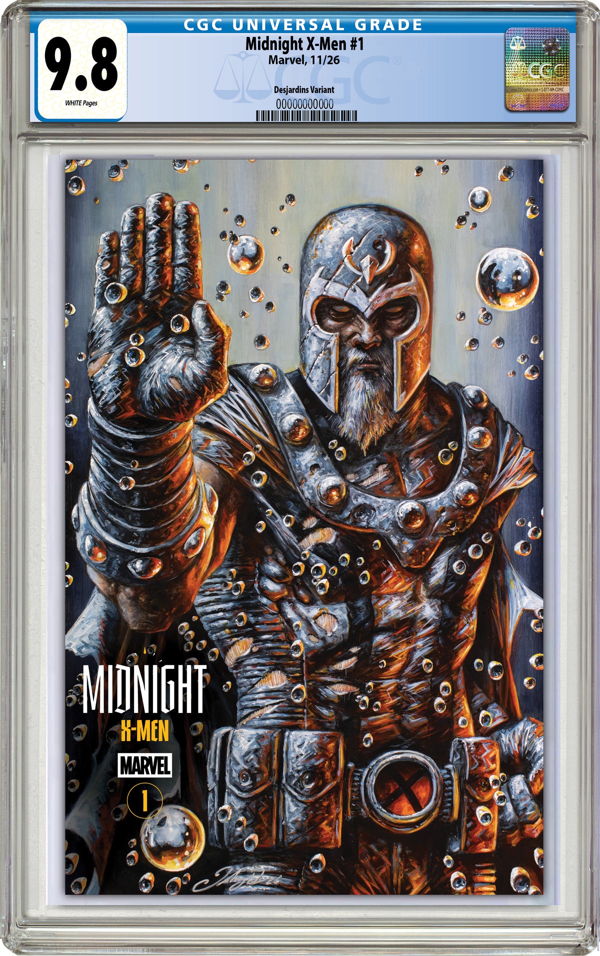 MIDNIGHT X-MEN #1 JOHNNY DESJARDINS NYCC EXCLUSIVE VARIANT COVERS