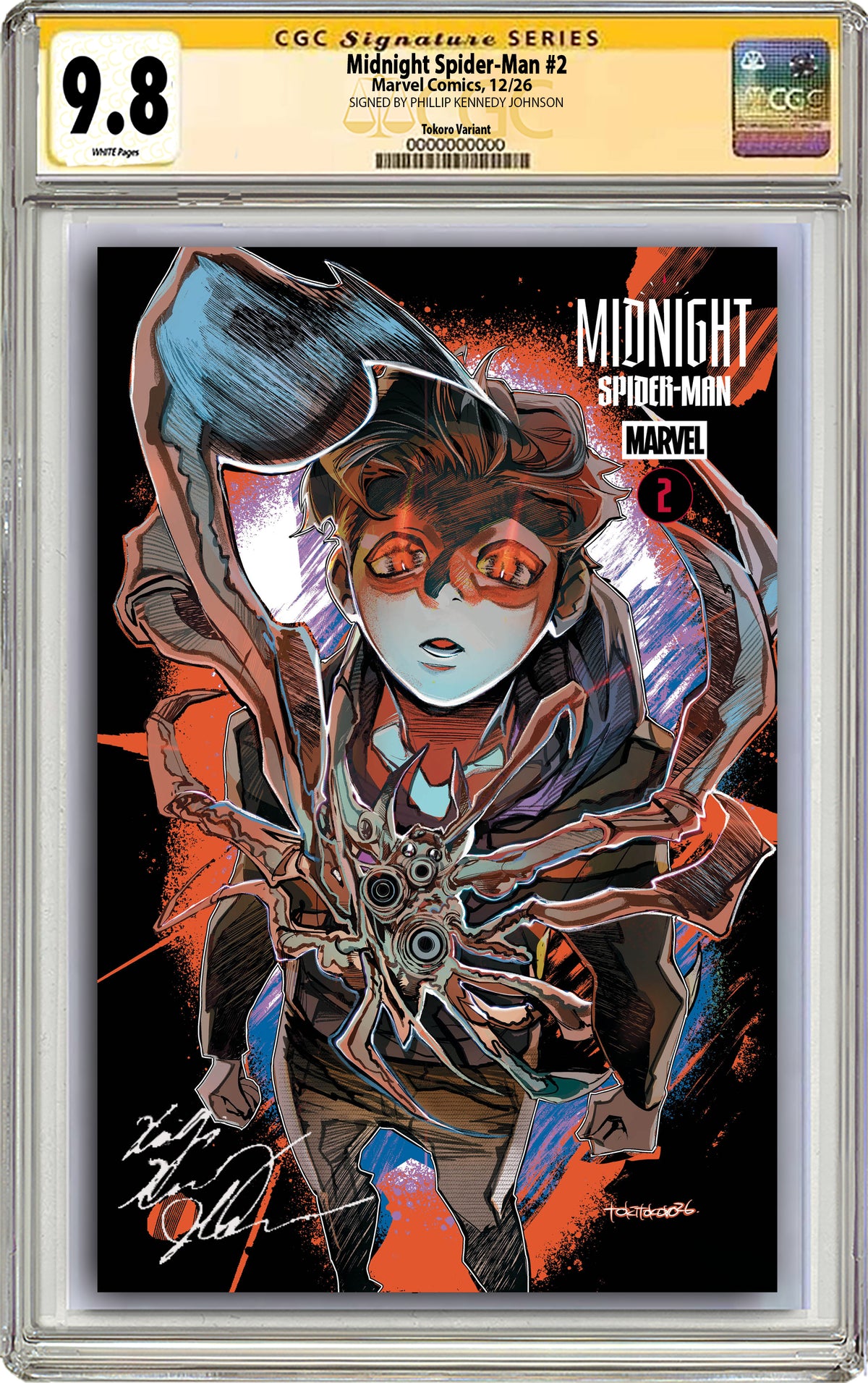 MIDNIGHT SPIDER-MAN #2 TOKIBANGART SGCC EXCLUSIVE VARIANT COVERS [11-25-26 ]