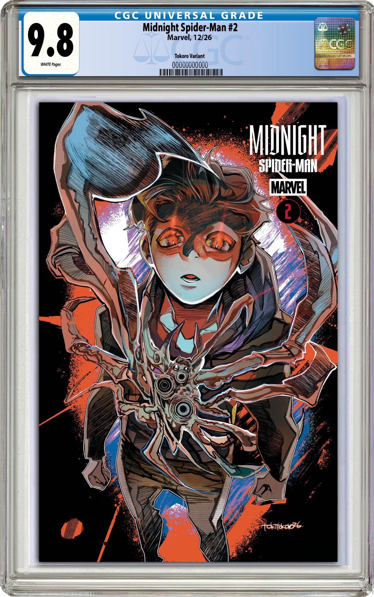 MIDNIGHT SPIDER-MAN #2 TOKIBANGART SGCC EXCLUSIVE VARIANT COVERS [11-25-26 ]