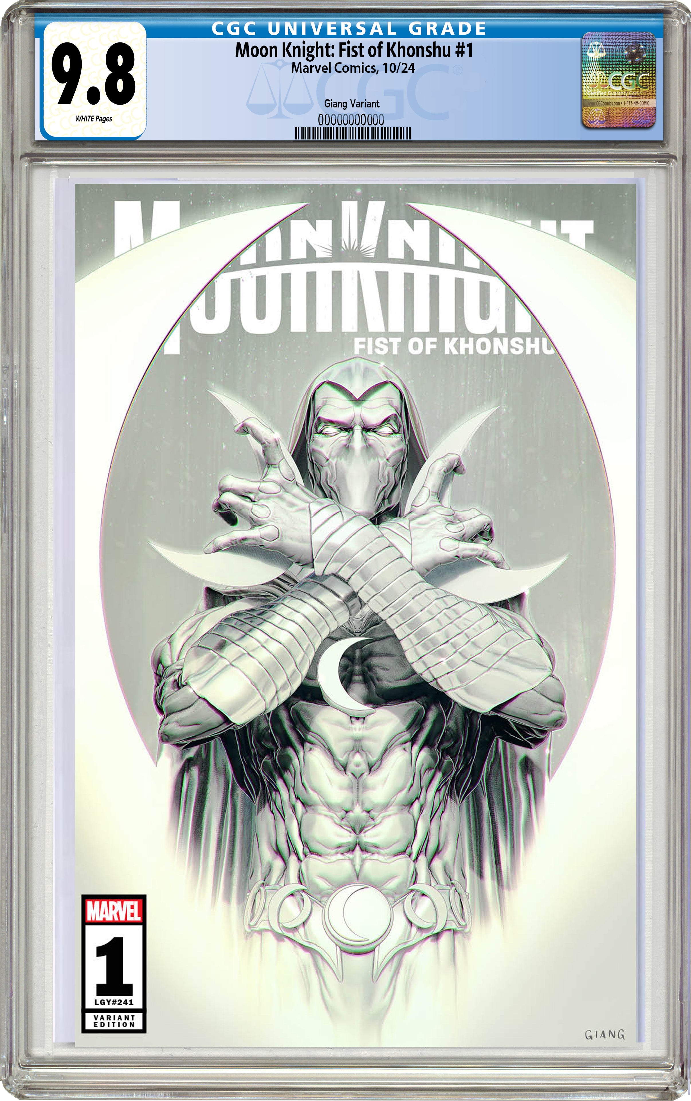 MOON KNIGHT: FIST OF KHONSHU #1 JOHN GIANG NYCC PREMIER DROP [10-16-24]