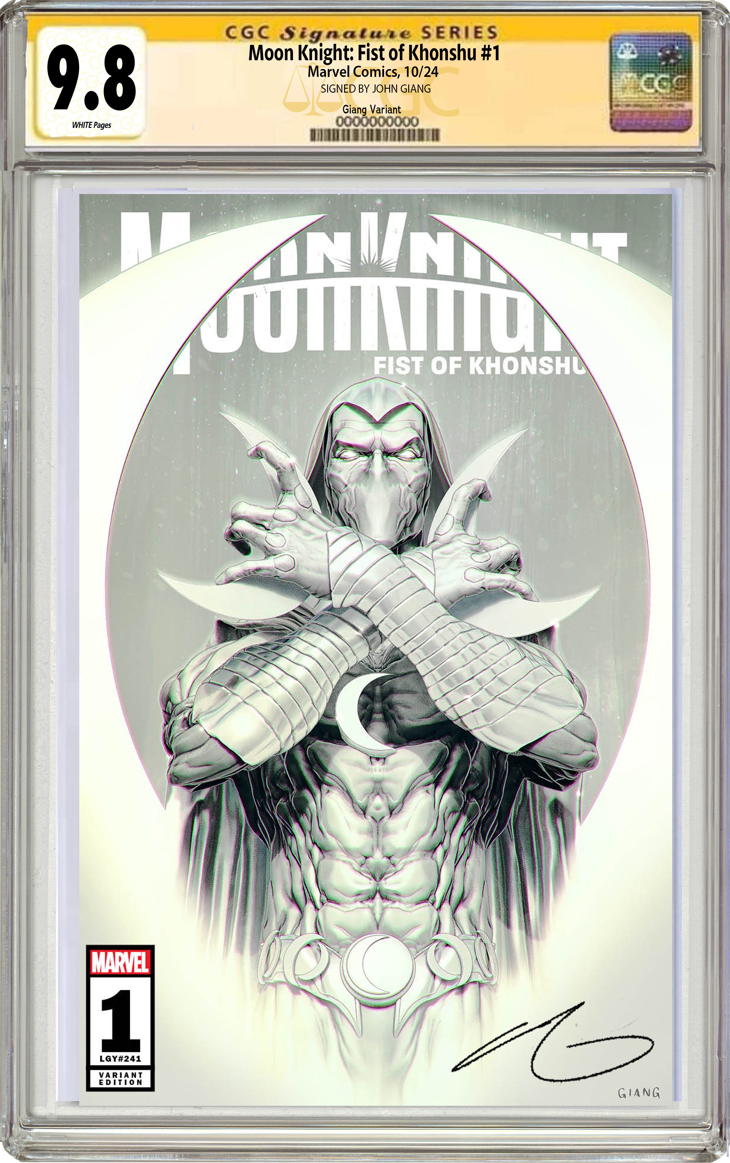 MOON KNIGHT: FIST OF KHONSHU #1 JOHN GIANG NYCC PREMIER DROP [10-16-24]