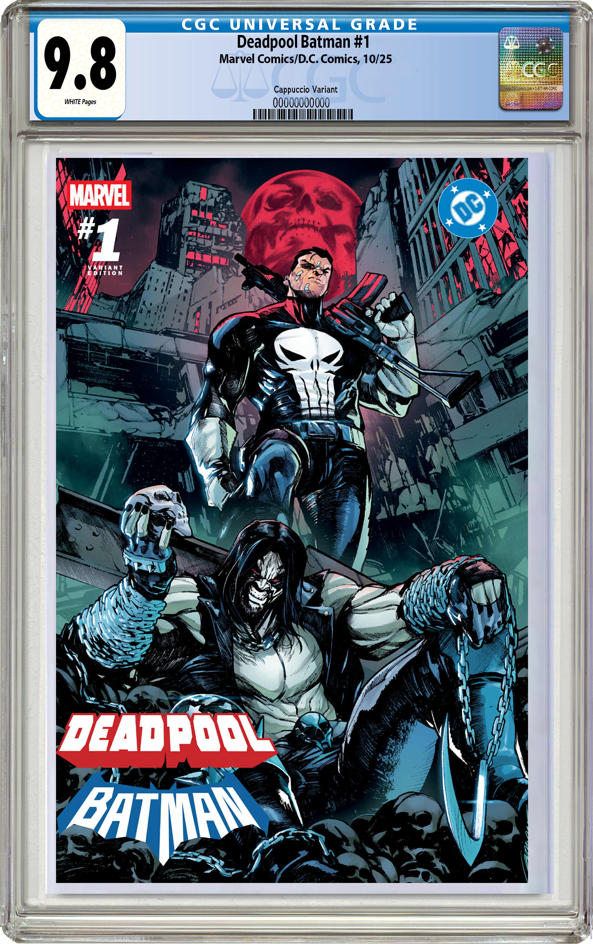 DEADPOOL BATMAN #1 ALESSANDRO CAPPUCCIO EXCLUSIVE VARIANT COVERS