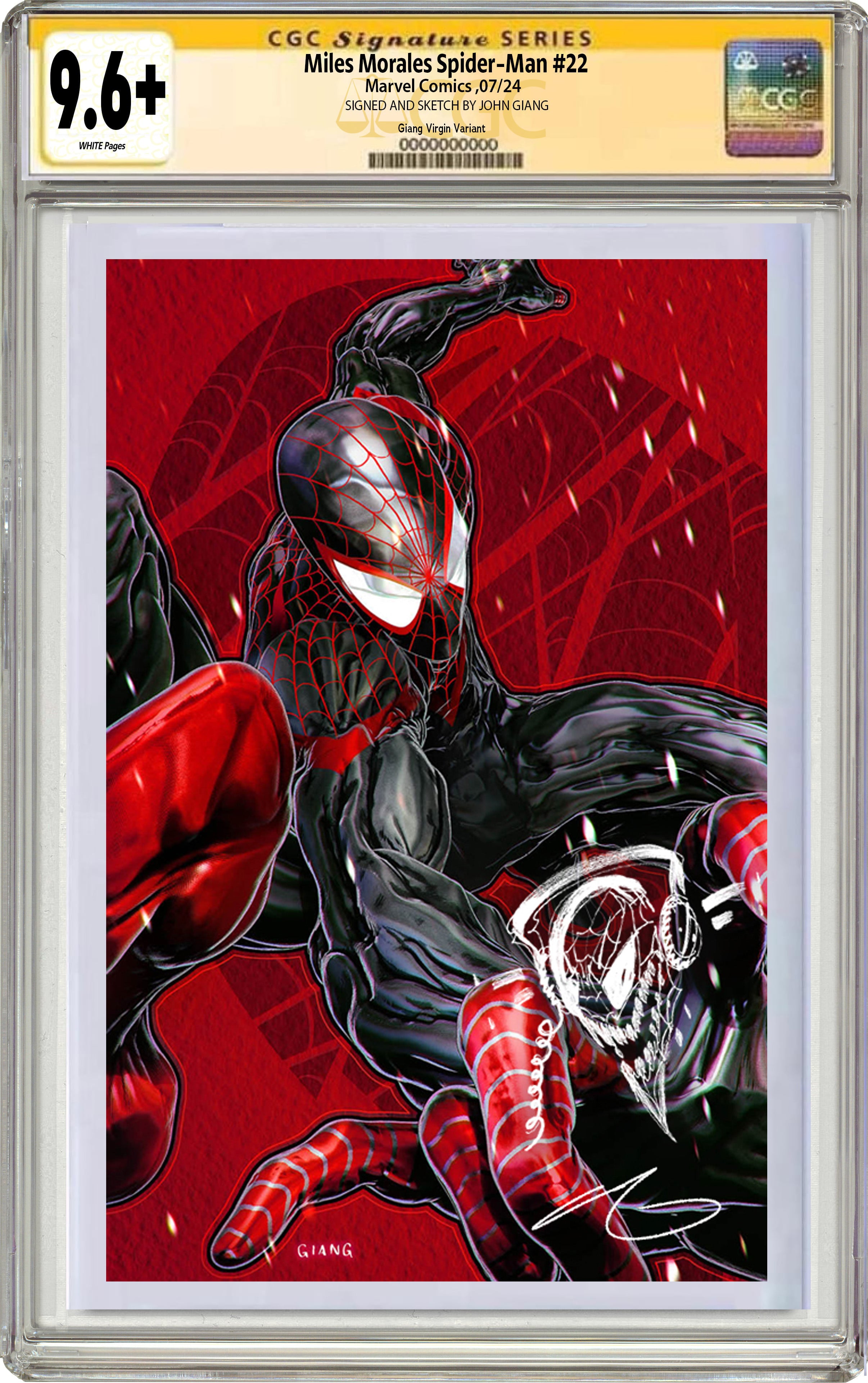 MILES MORALES: SPIDER-MAN #22 JOHN GIANG EXCLUSIVE VARIANT OPTIONS 07-