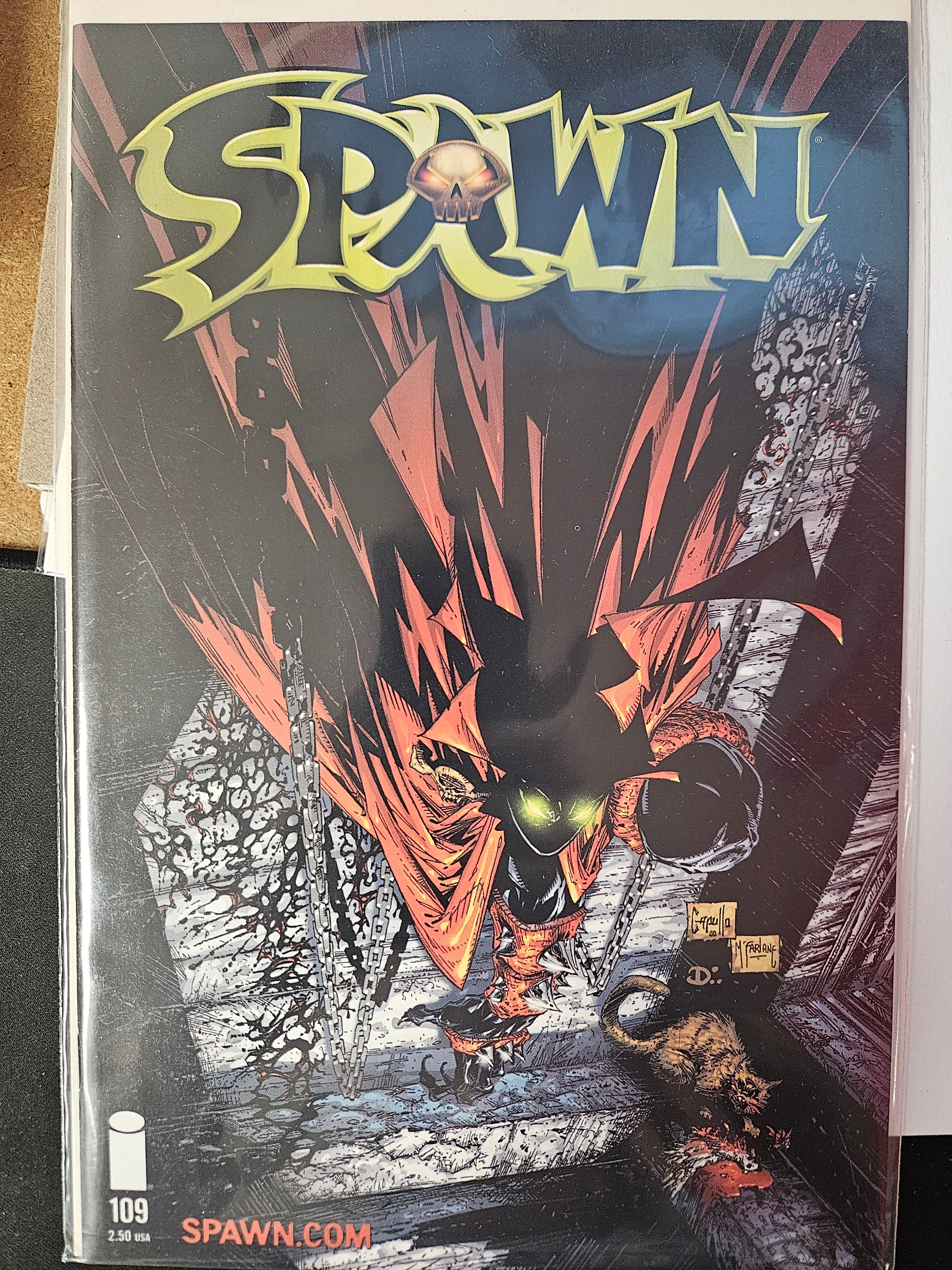 SPAWN #109 (2001) IMAGE COMICS TODD MCFARLANE/GREG CAPULLO (CB132)