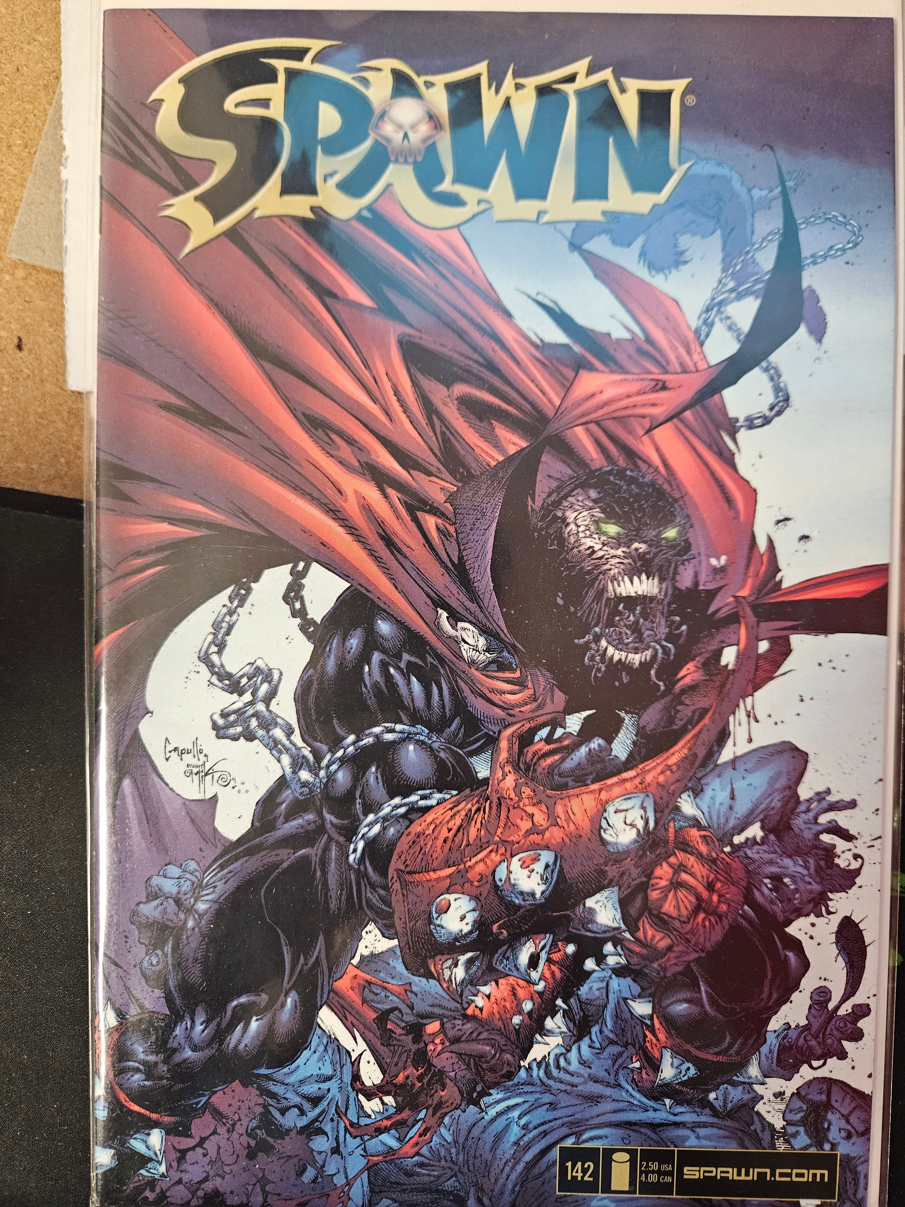 SPAWN #142 TODD MCFARLANE (CB133)