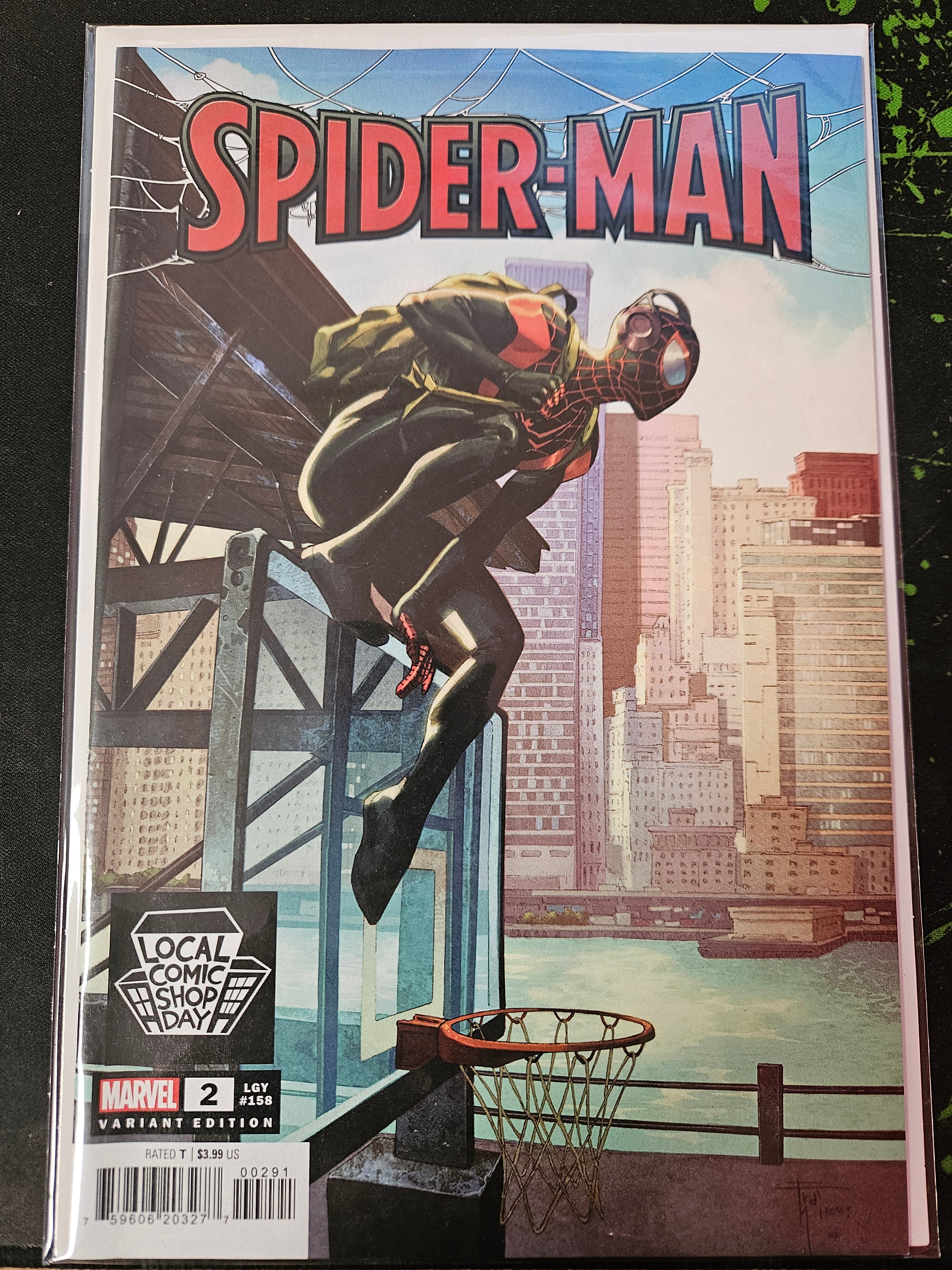 SPIDERMAN #2 FRANCESCO MOBILI VARIANT (CB13)