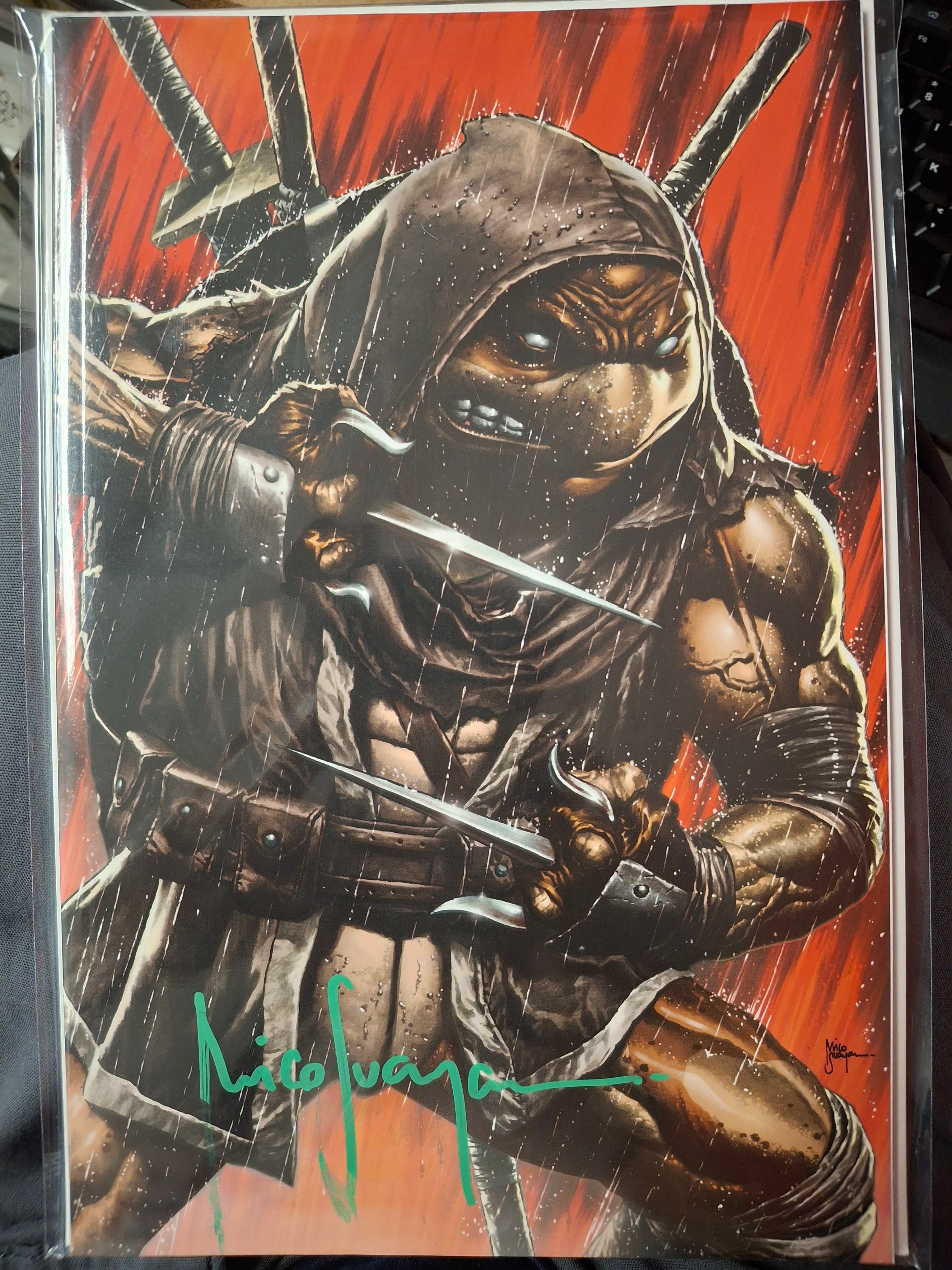 Teenage Mutant Ninja Turtles: The Last Ronin II-Re-Evolution #2 Signed By Mico W/COA