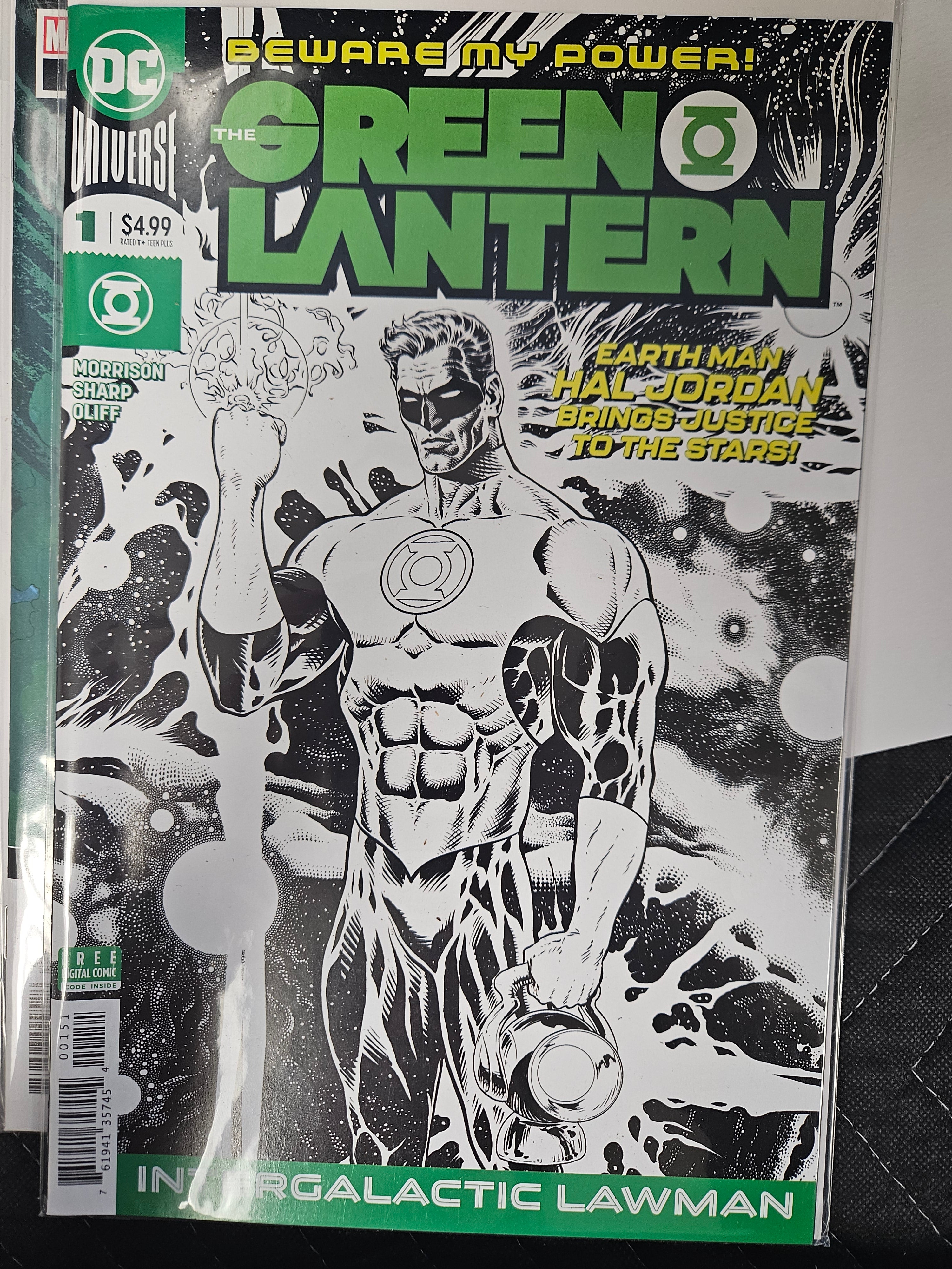 GREEN LANTERN #1 B&W (CB128)