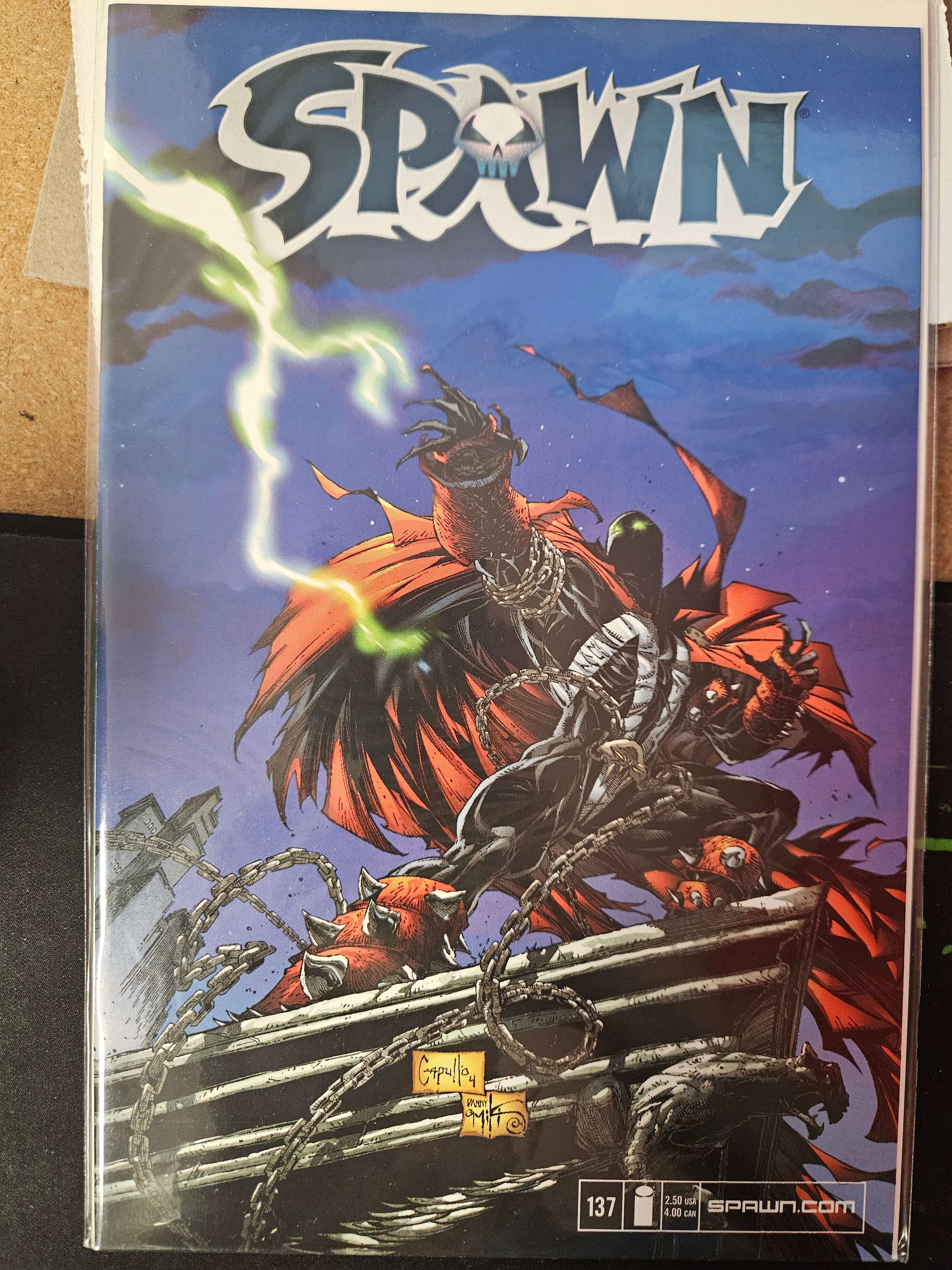SPAWN #137 TODD MCFARLANE (CB133)
