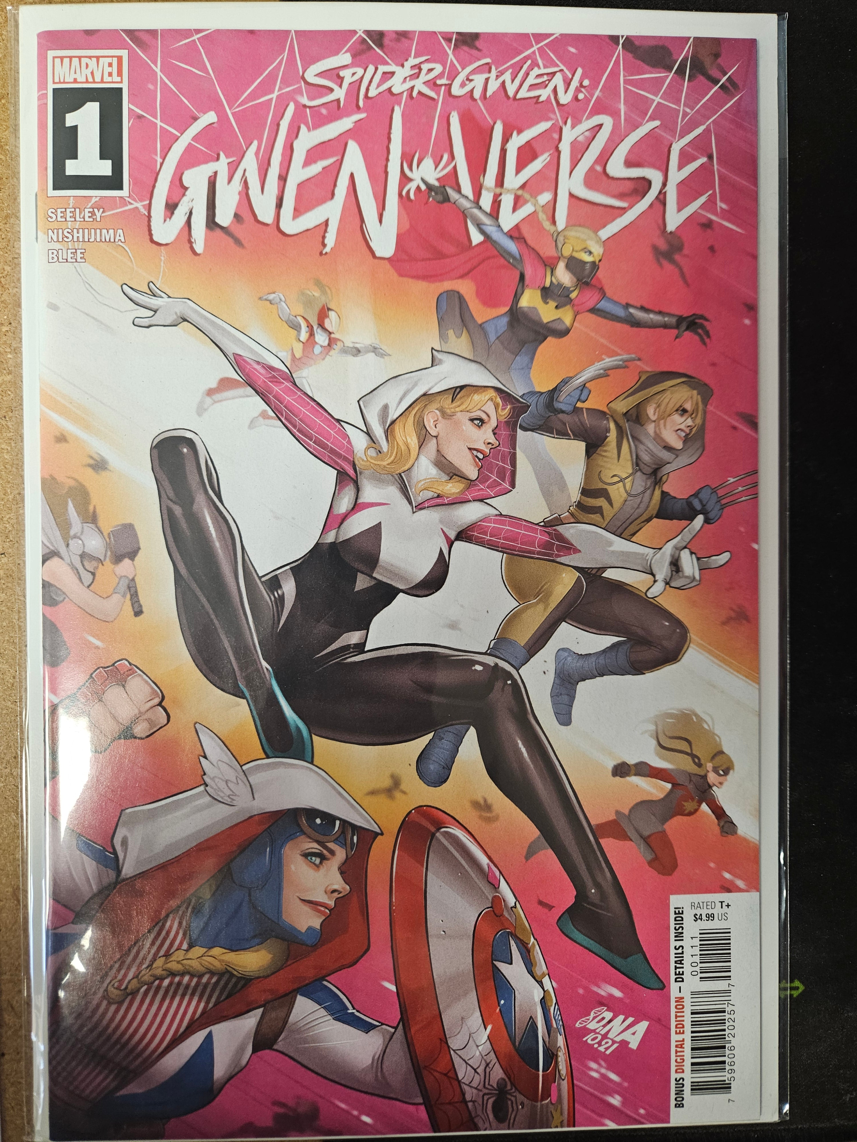SPIDER-GWEN GWEN-VERSE #1 CVR A DAVID NAKAYAMA (CB57)