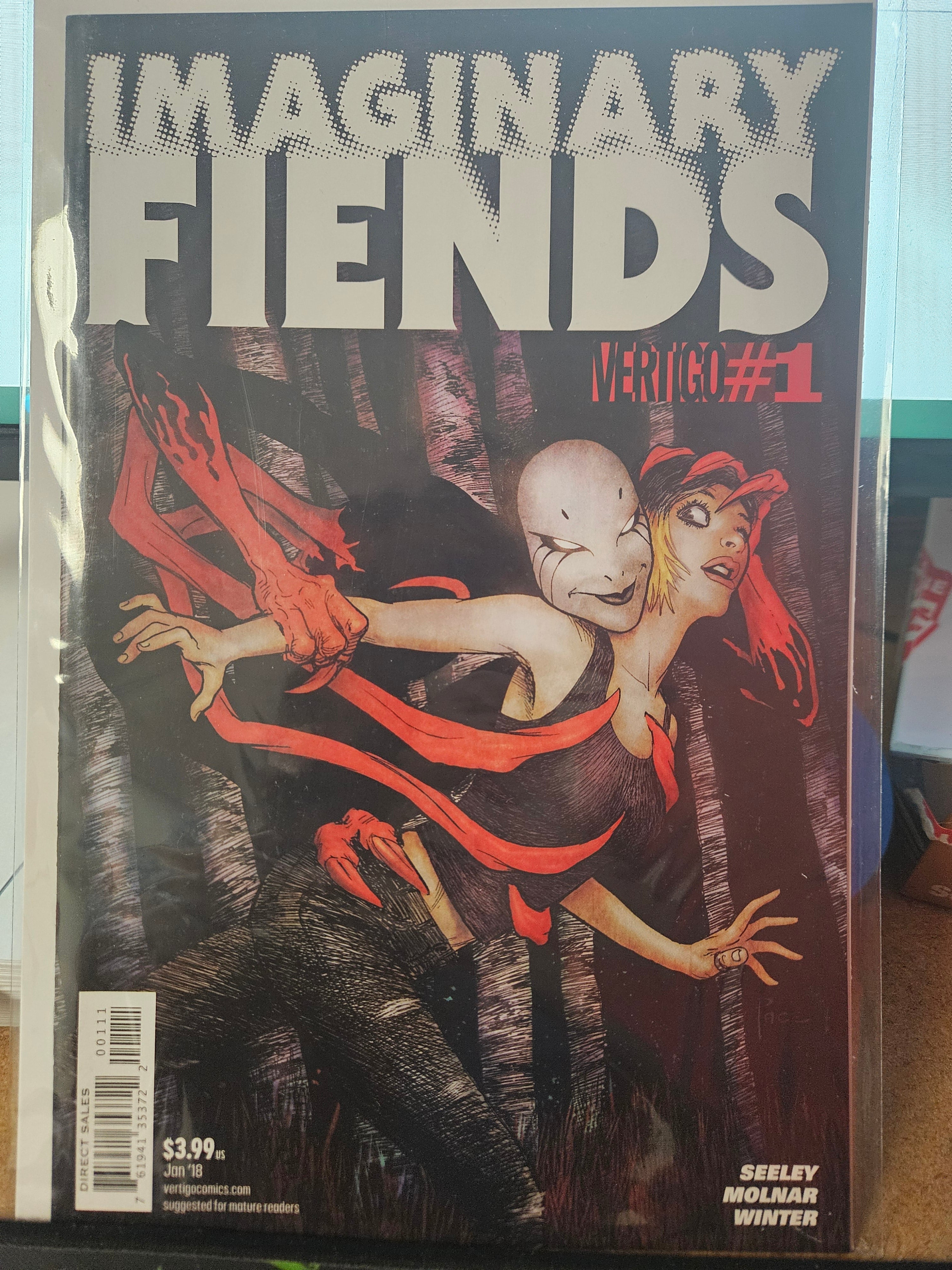 MAGINARY FIENDS #1 CVR A VERTIGO TIM SEELY (CB133)
