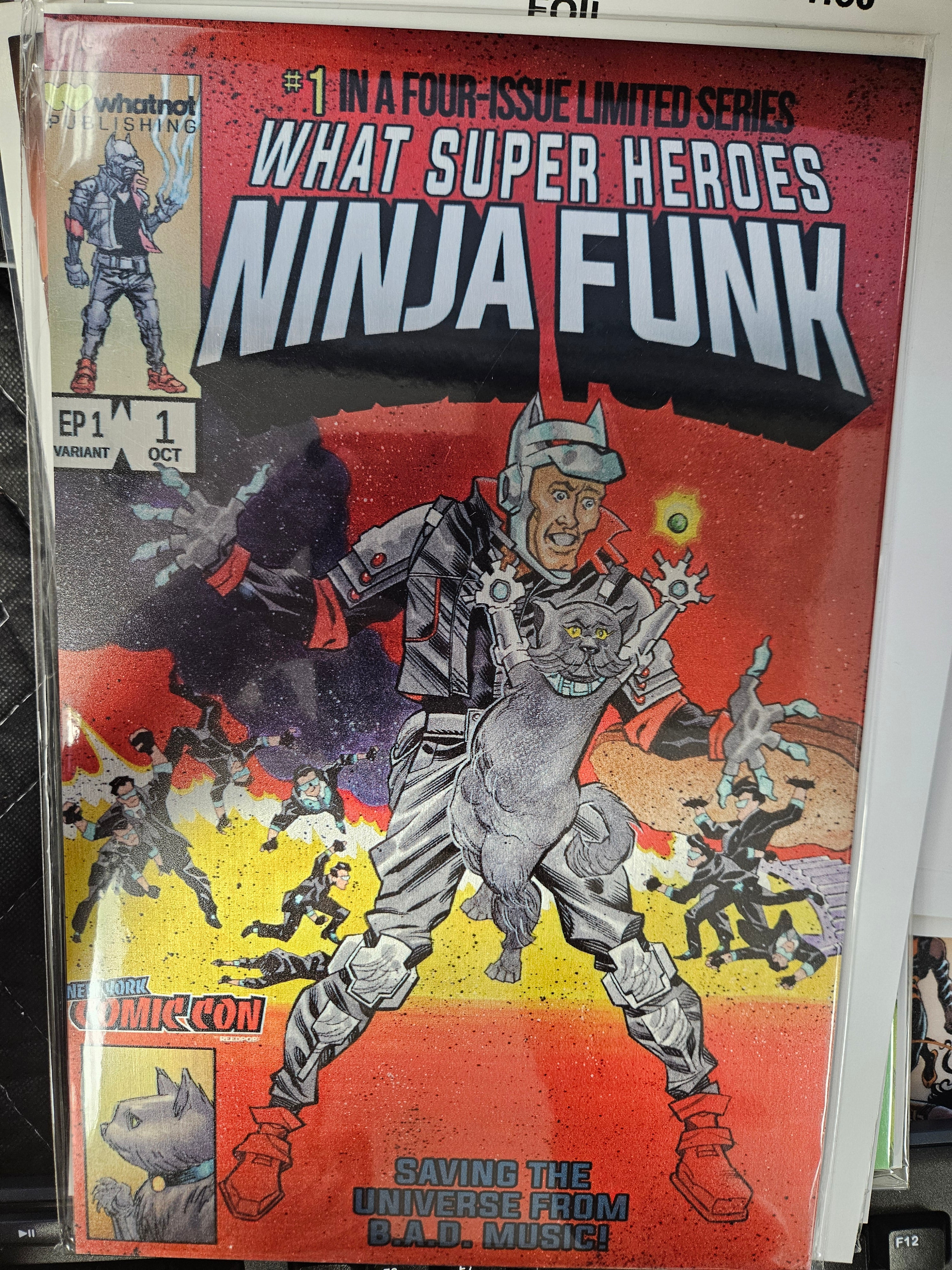 NINJA FUNK #1 NYCC METAL VARIANT (I20)