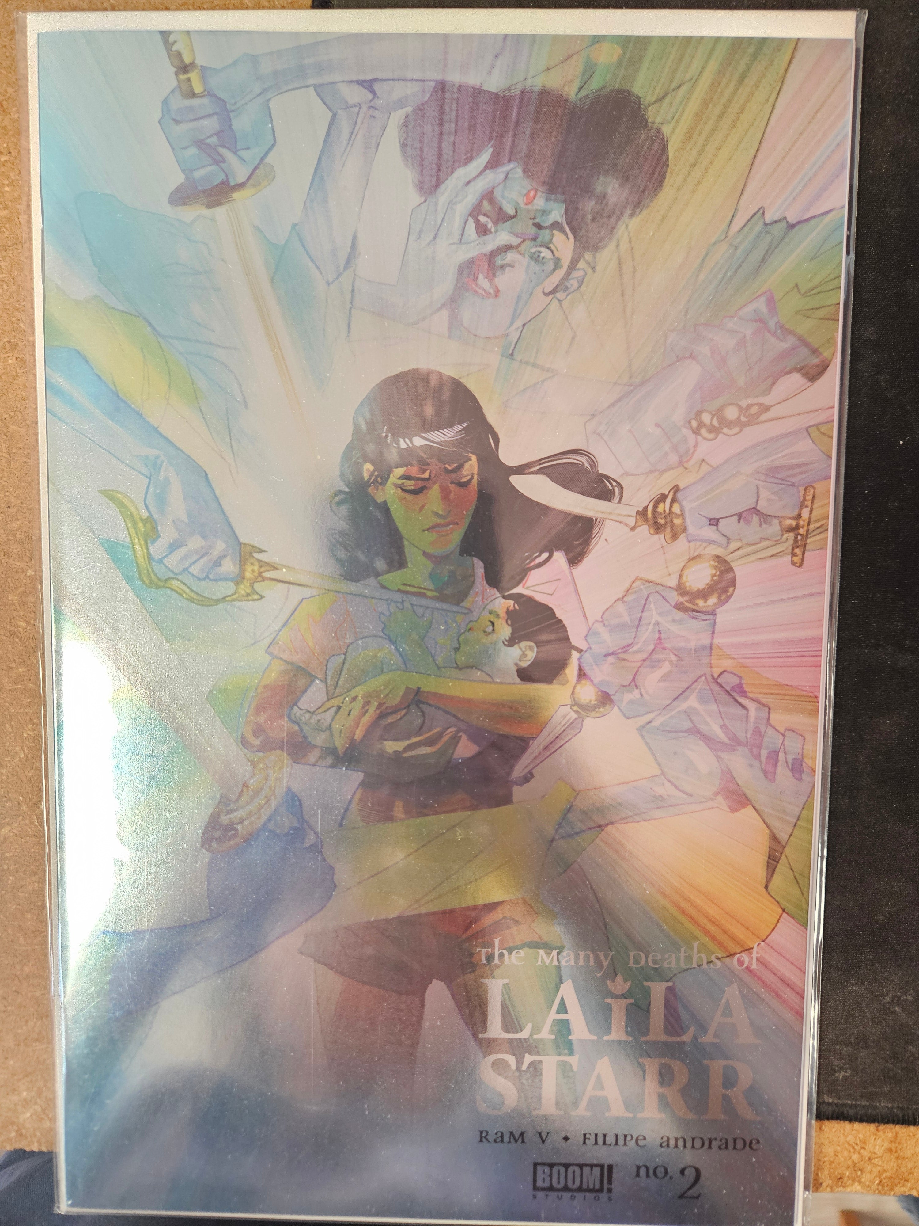 MANY DEATHS OF LAILA STARR #2 DEATH VARIANT 2021 (CB57)