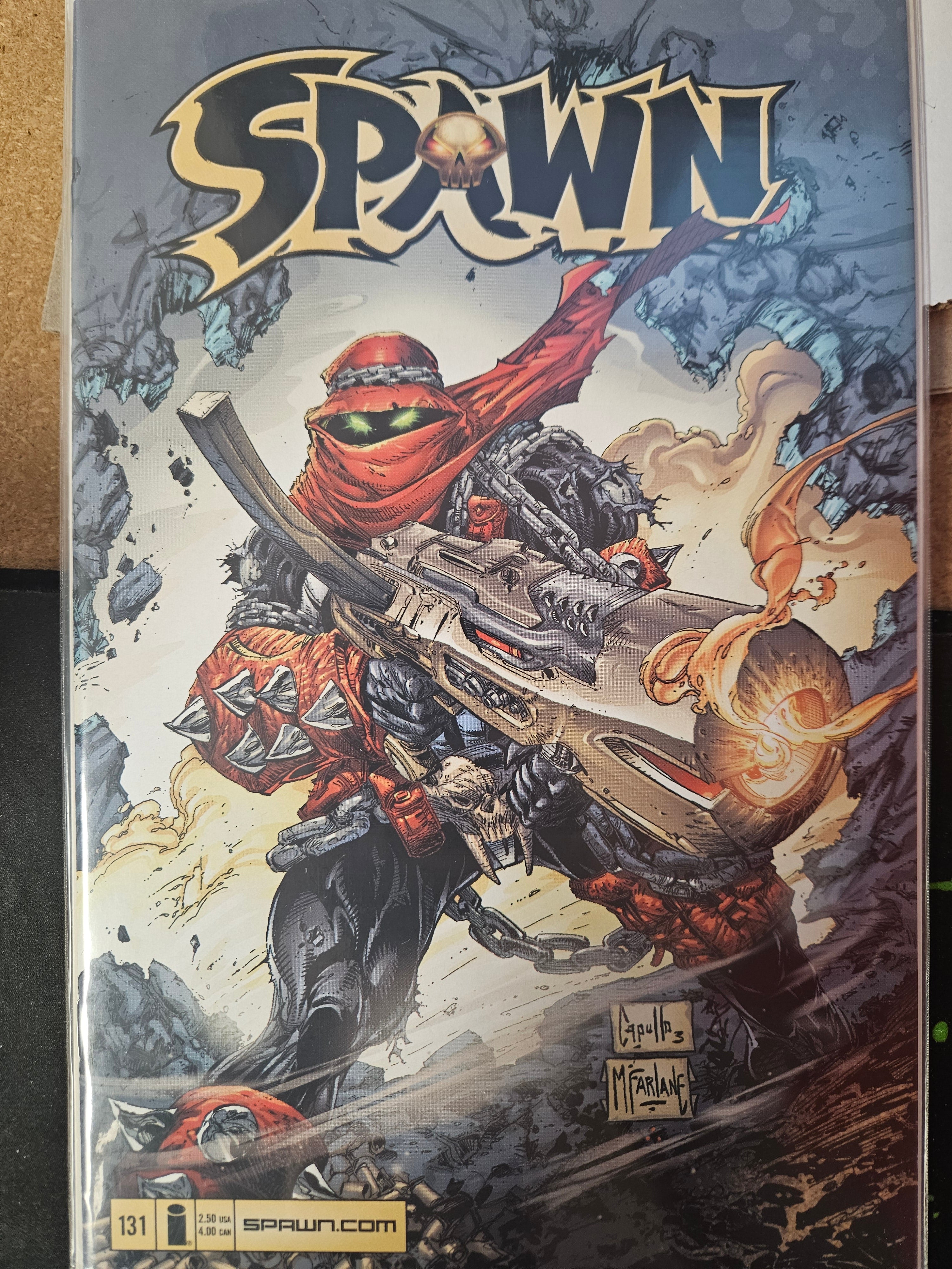 SPAWN #131 TODD MCFARLANE (CB132)