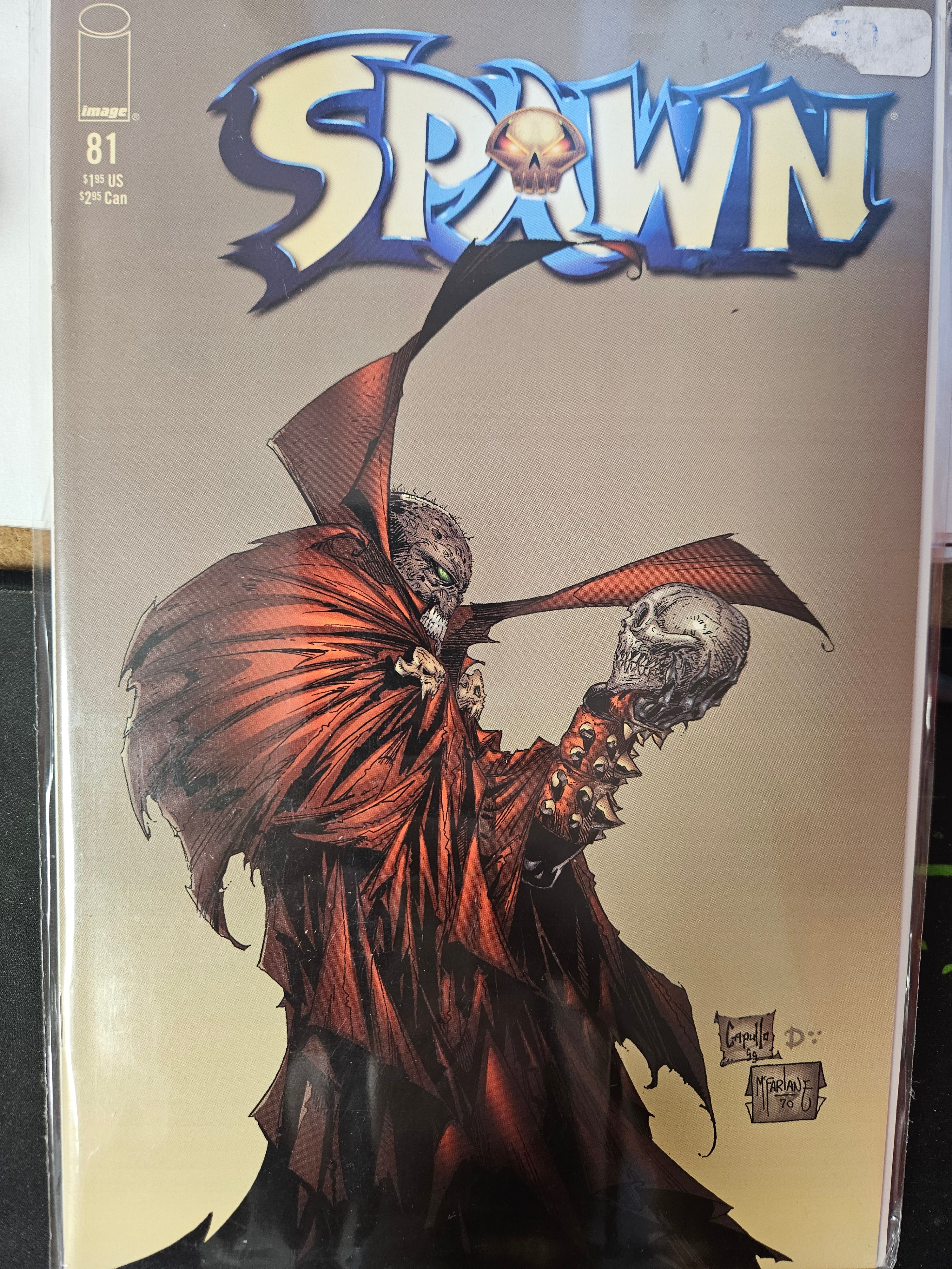SPAWN #81 1ST PRTG (1999) IMAGE COMICS TODD  MCFARLANE (CB132)
