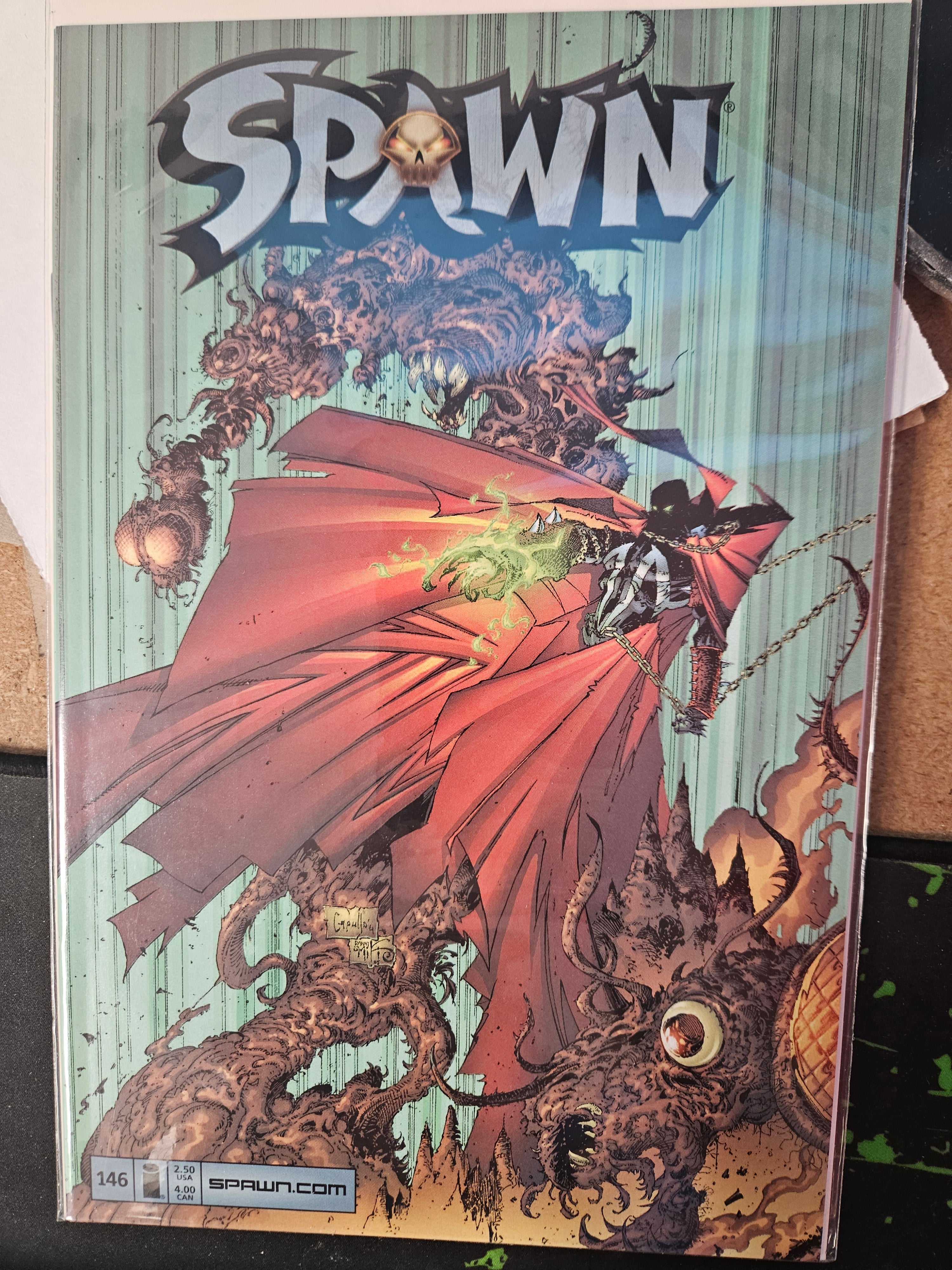 SPAWN #146 TODD MCFARLANE (CB133)