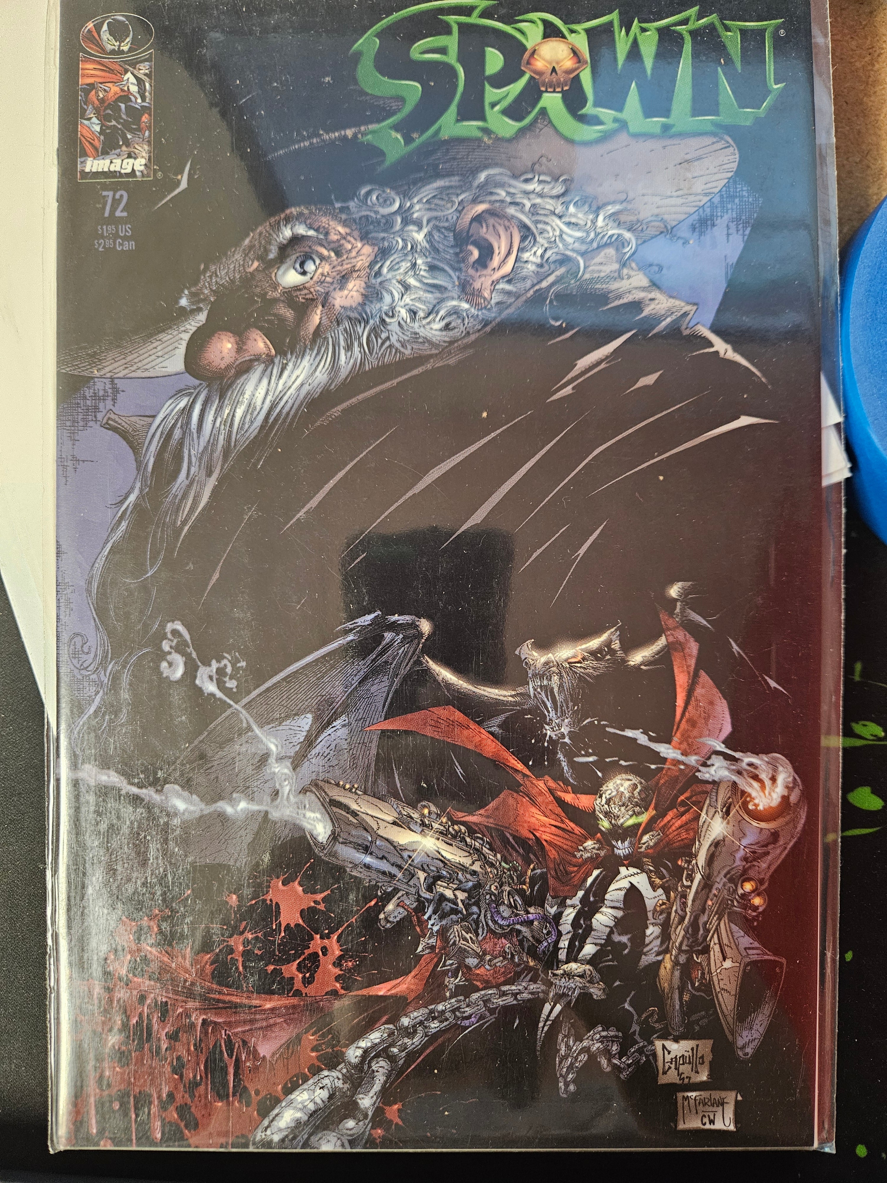 SPAWN #72 (1998) IMAGE COMICS TODD MCFARLANE/GREG CAPULLO (CB132)