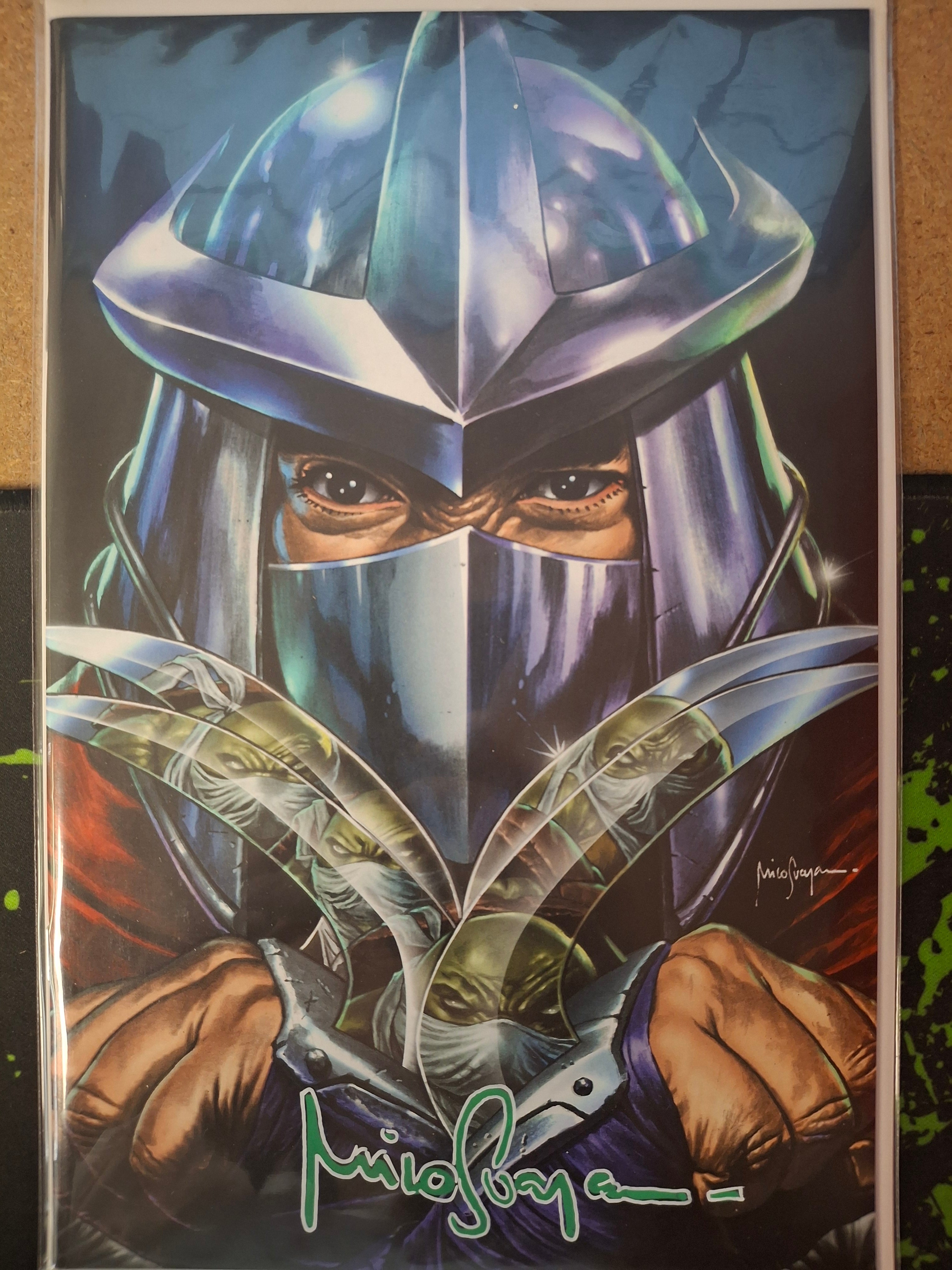 TMNT: THE ARMAGEDDON GAME #1 SIGNED BY MICO SUAYAN WITH COA (SS1)