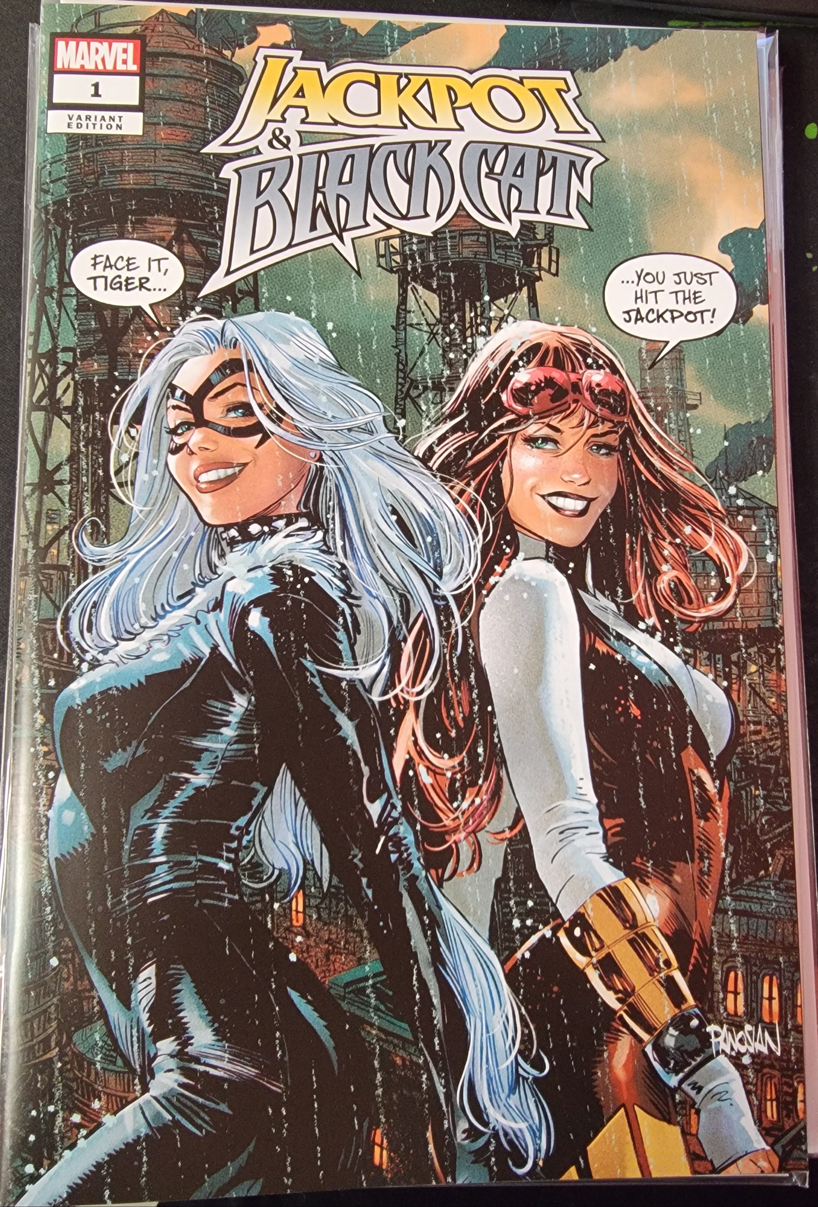 JACKPOT AND BLACK CAT #1 PANOSIAN EXCLUSIVE VARIANT (M94)