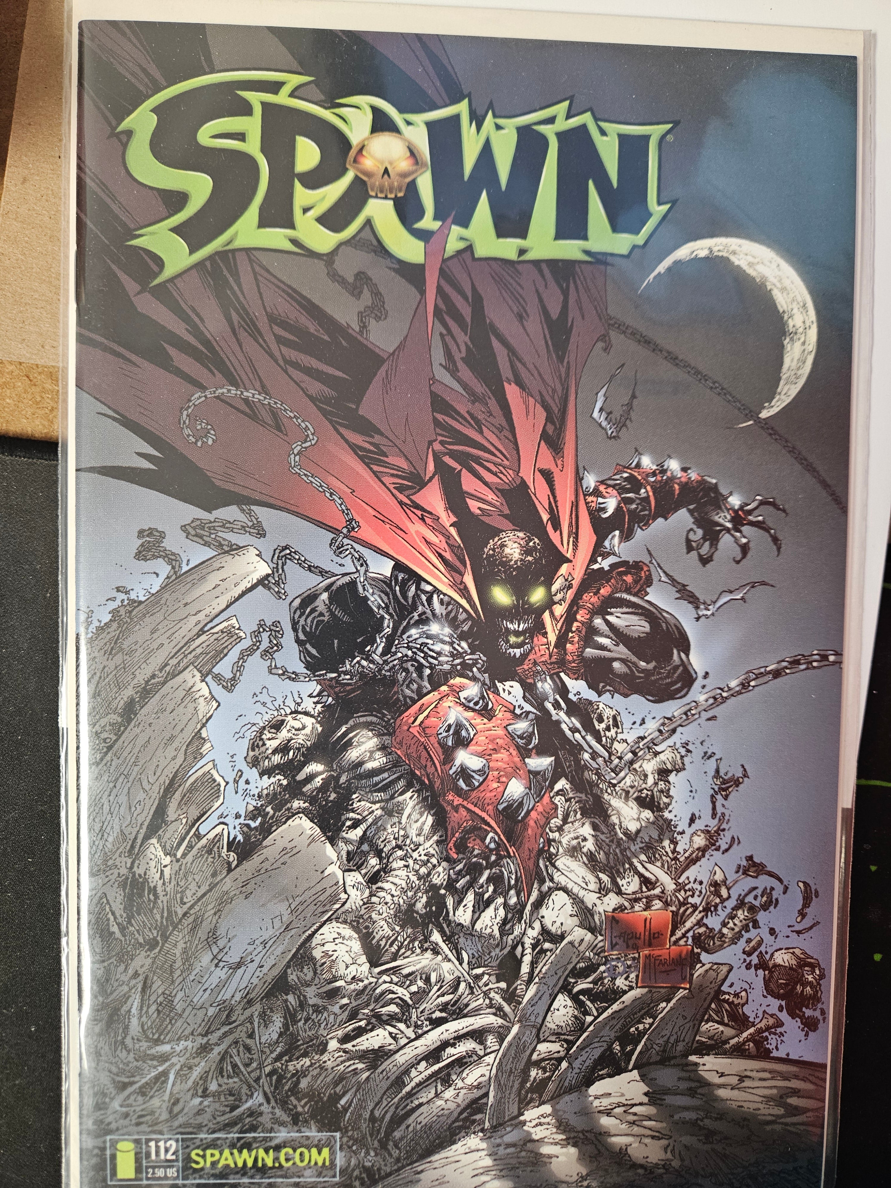 SPAWN #112 (2001) IMAGE COMICS TODD MCFARLANE (CB132)