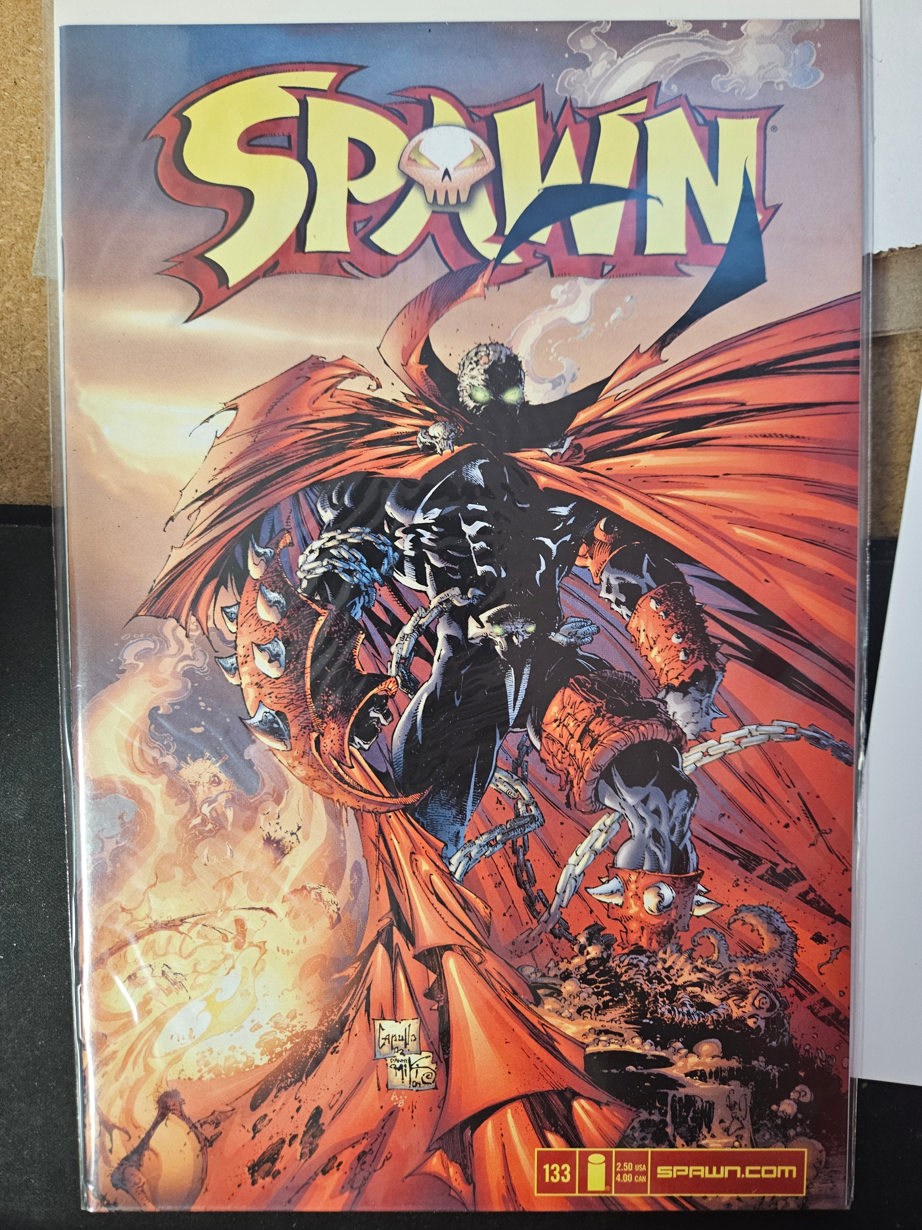 SPAWN #133 TODD MCFARLANE (CB132)